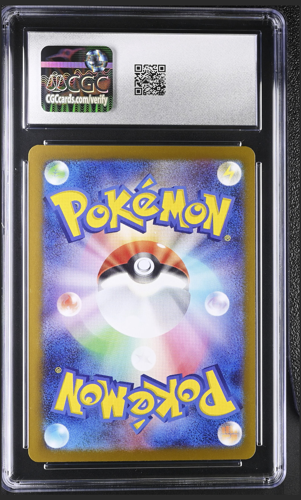 Mega Charizard X ex 013/080 — slab rear, certification 6162411153
