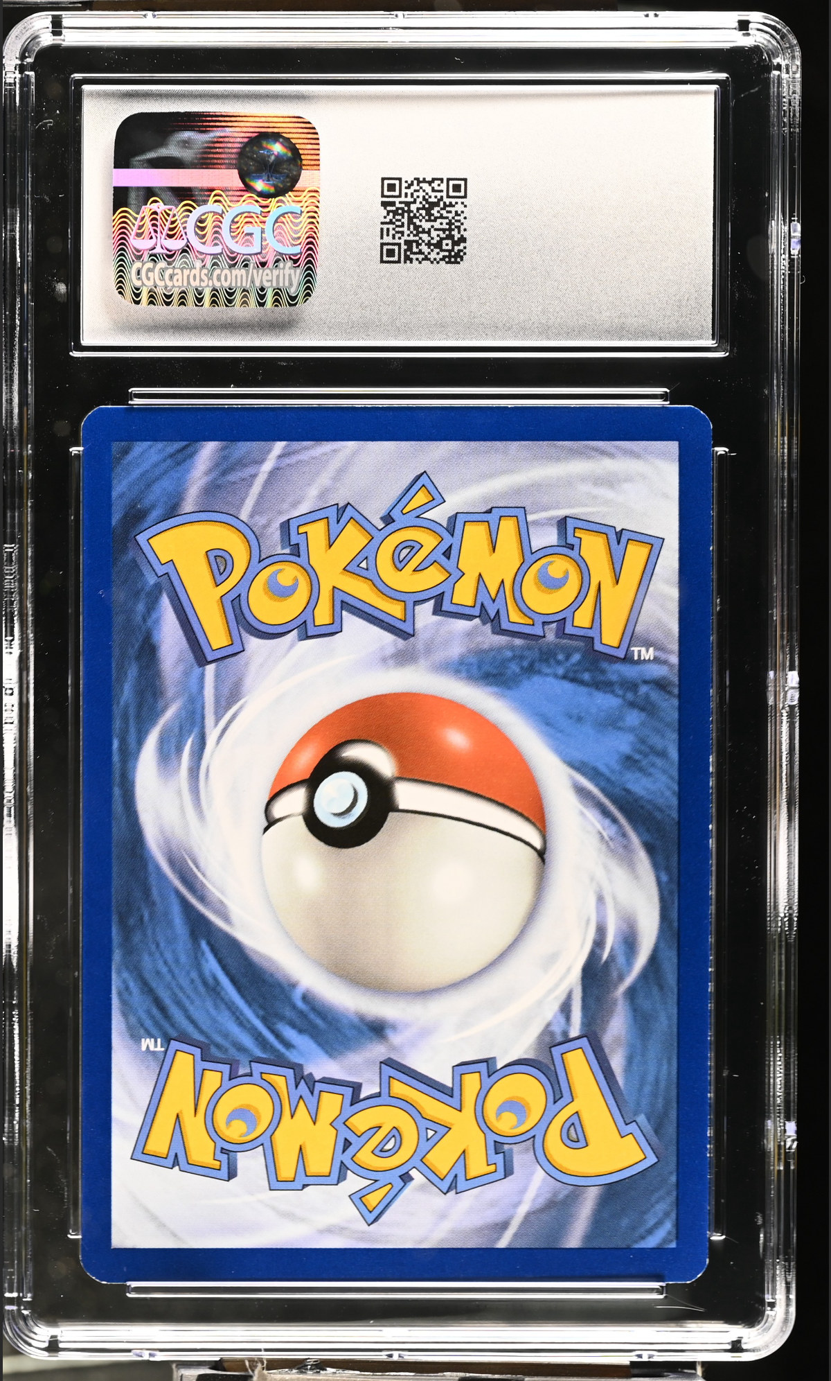 Pikachu 005/025 — slab rear, certification 6162629102