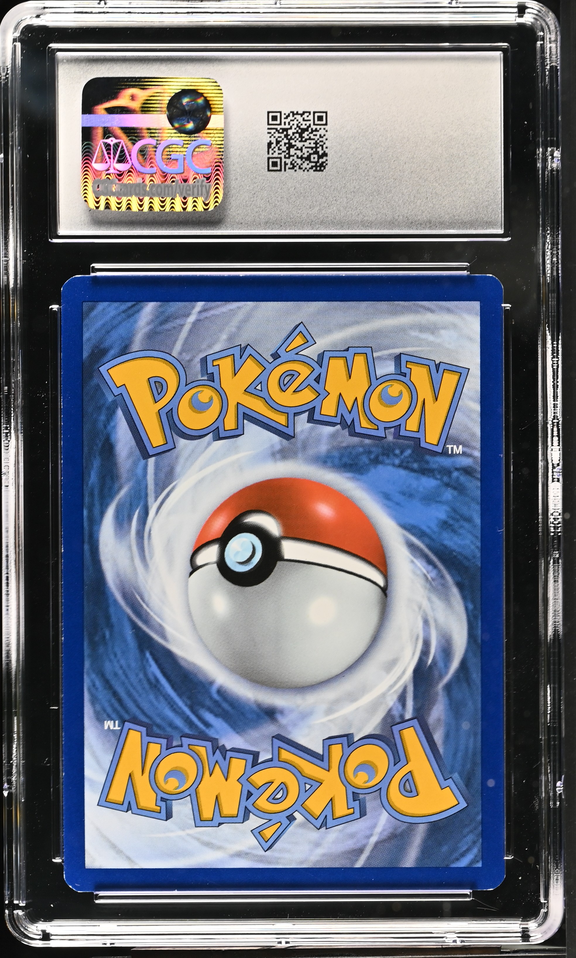 Pikachu 005/025 — slab rear, certification 6162642295