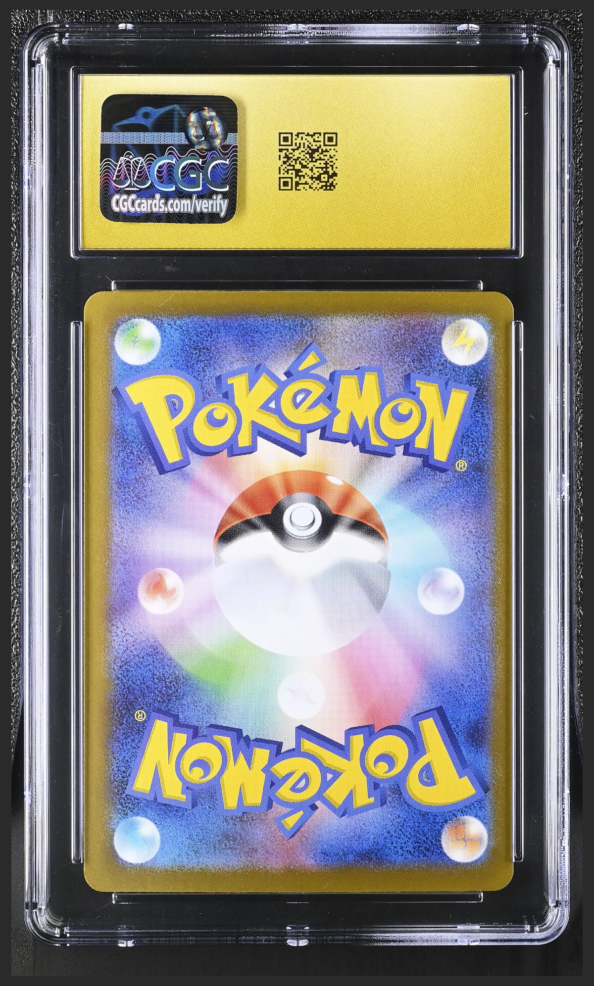 Mega Gengar ex 003/021 — slab rear, certification 6163808147