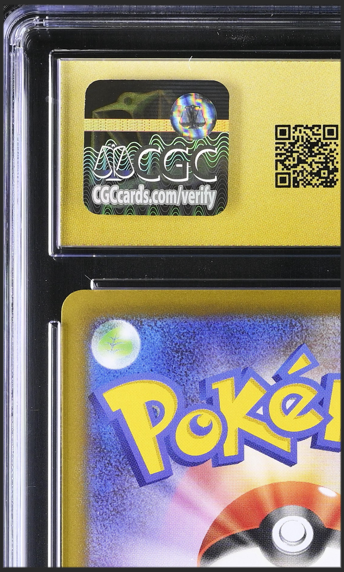 Mega Lucario ex 078/063 — slab rear, certification 6163813101