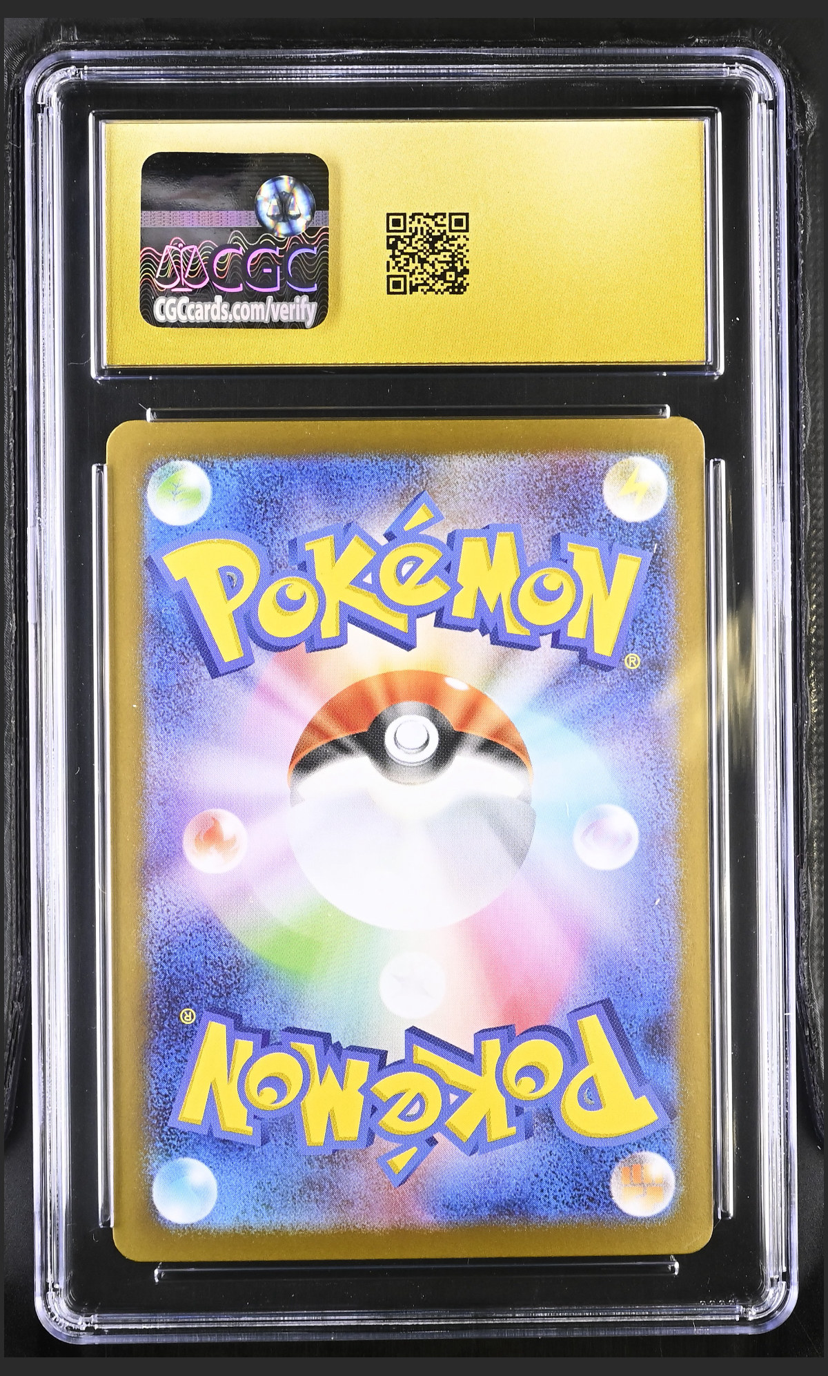 Mega Venusaur ex 076/063 — slab rear, certification 6163819110