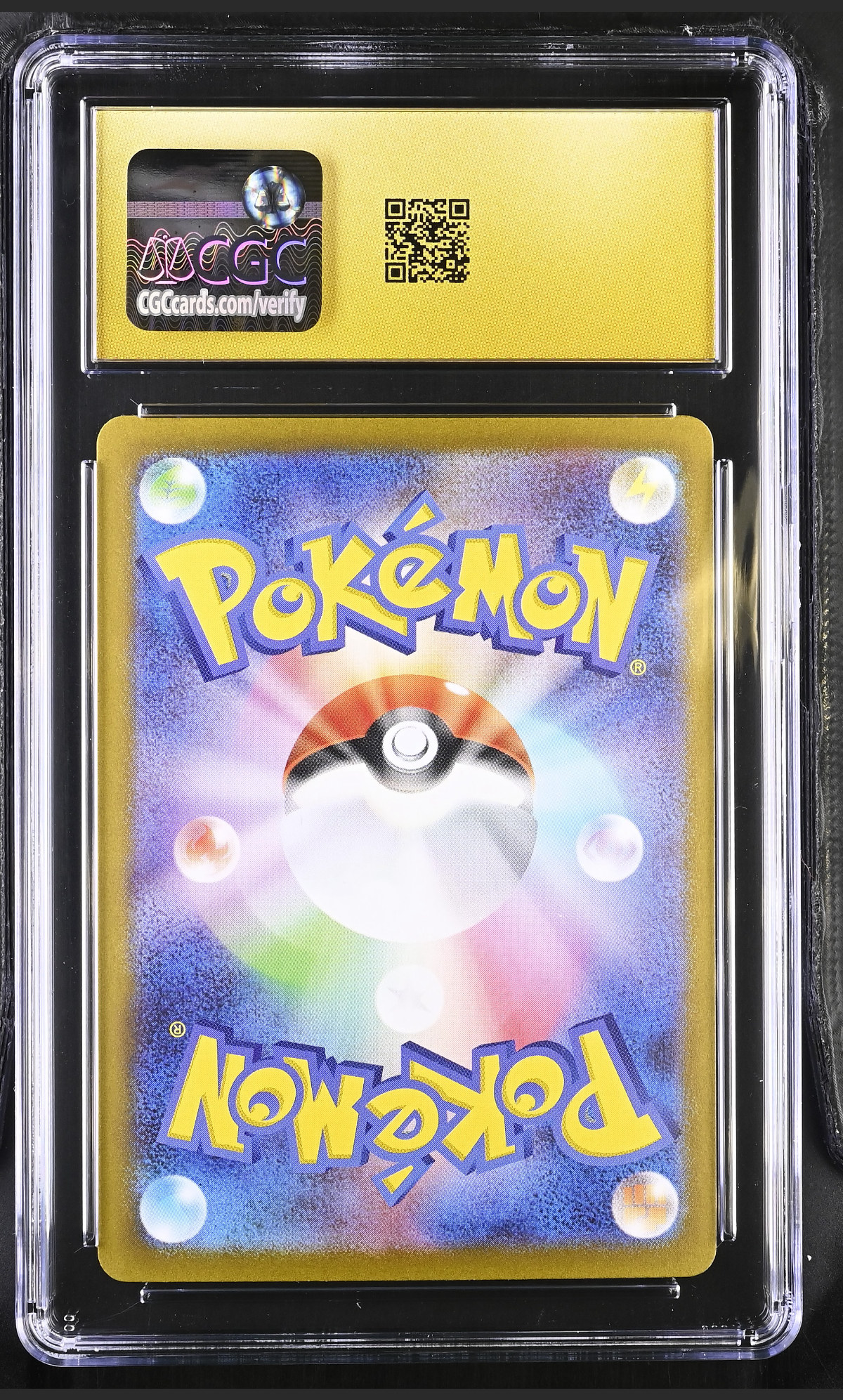 Mega Gengar ex 003/021 — slab rear, certification 6164029142