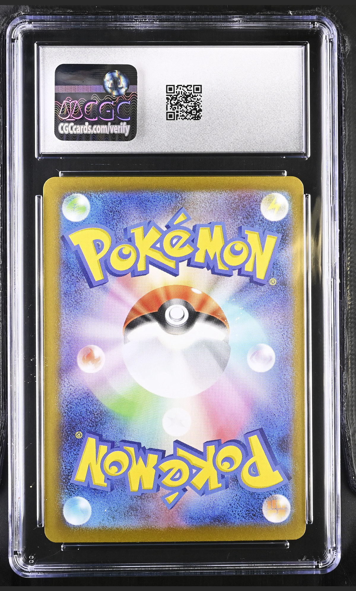 Mega Gengar ex 003/021 — slab rear, certification 6164029176