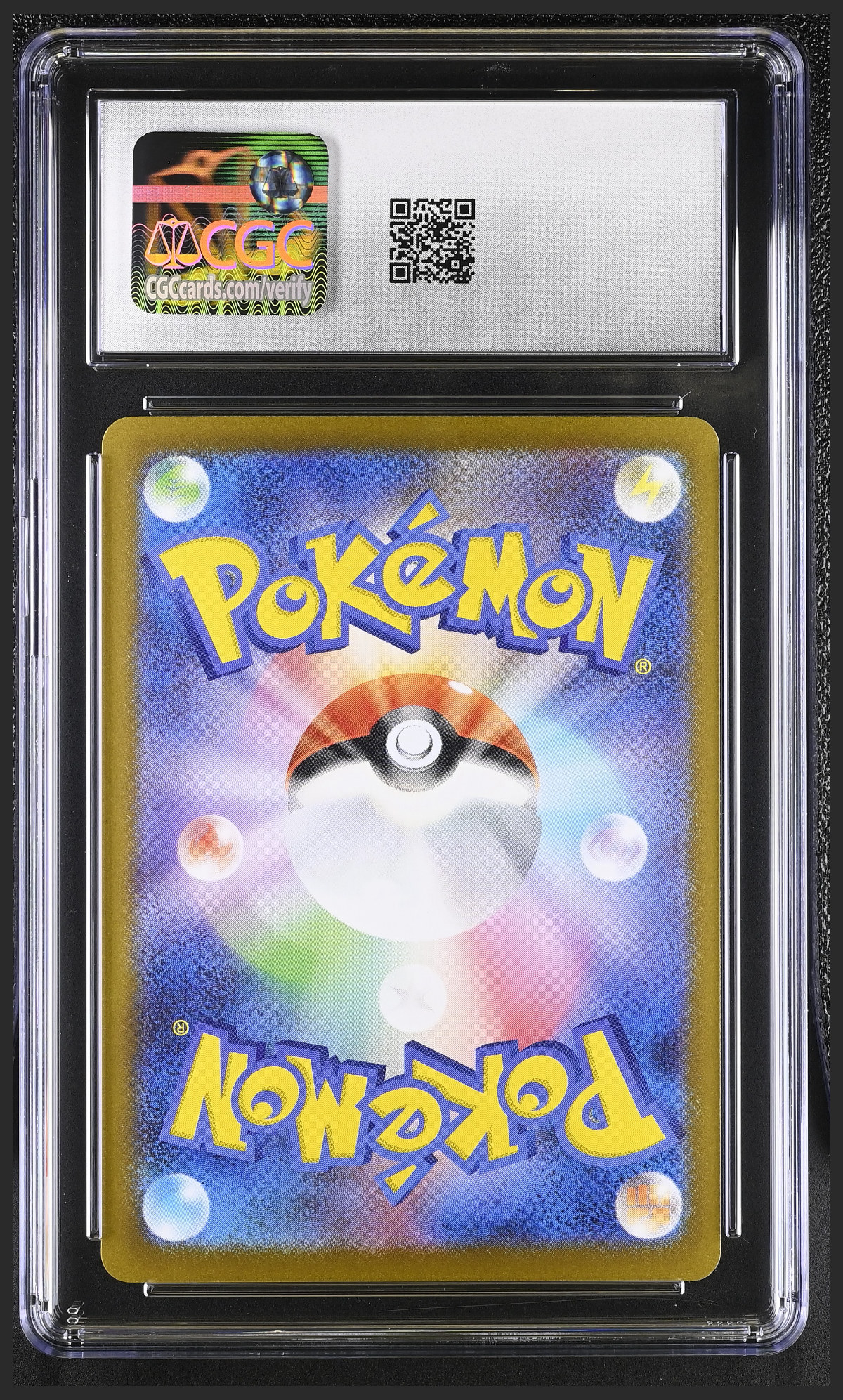Mega Charizard X ex 013/080 — slab rear, certification 6164182115