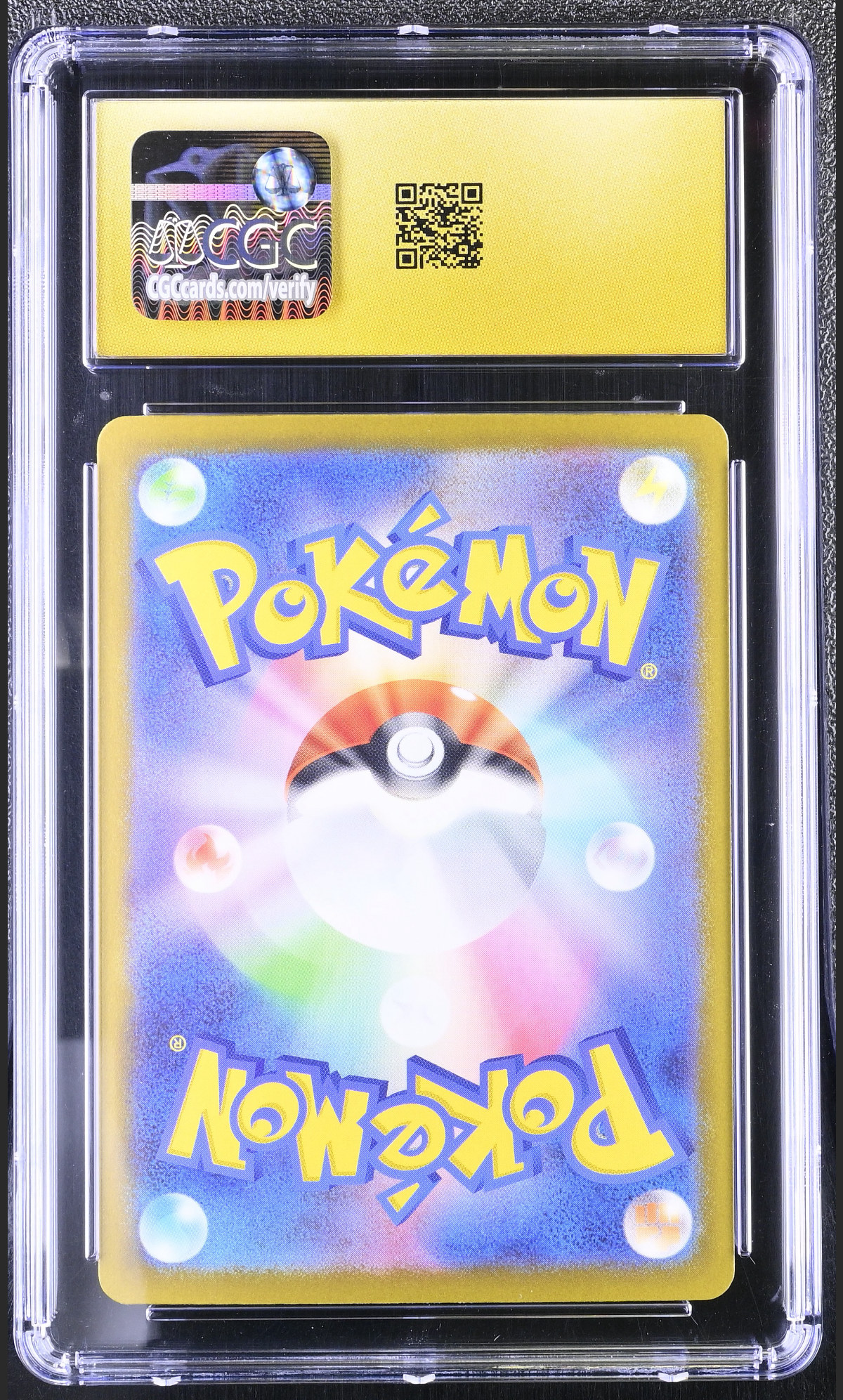 Mega Gengar ex 230/193 — slab rear, certification 6164238193