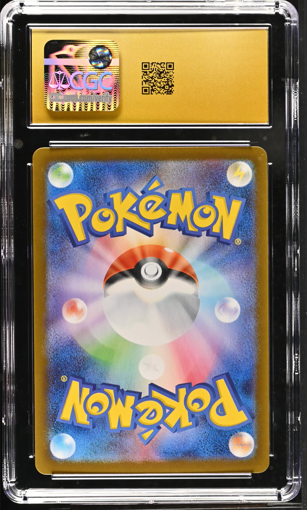 Team Rocket's Mewtwo ex 039/098 — slab rear, certification 6164241139