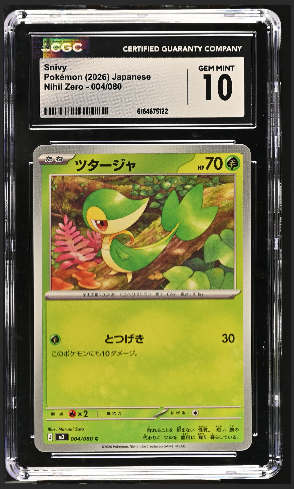 Snivy 004/080 certified slab