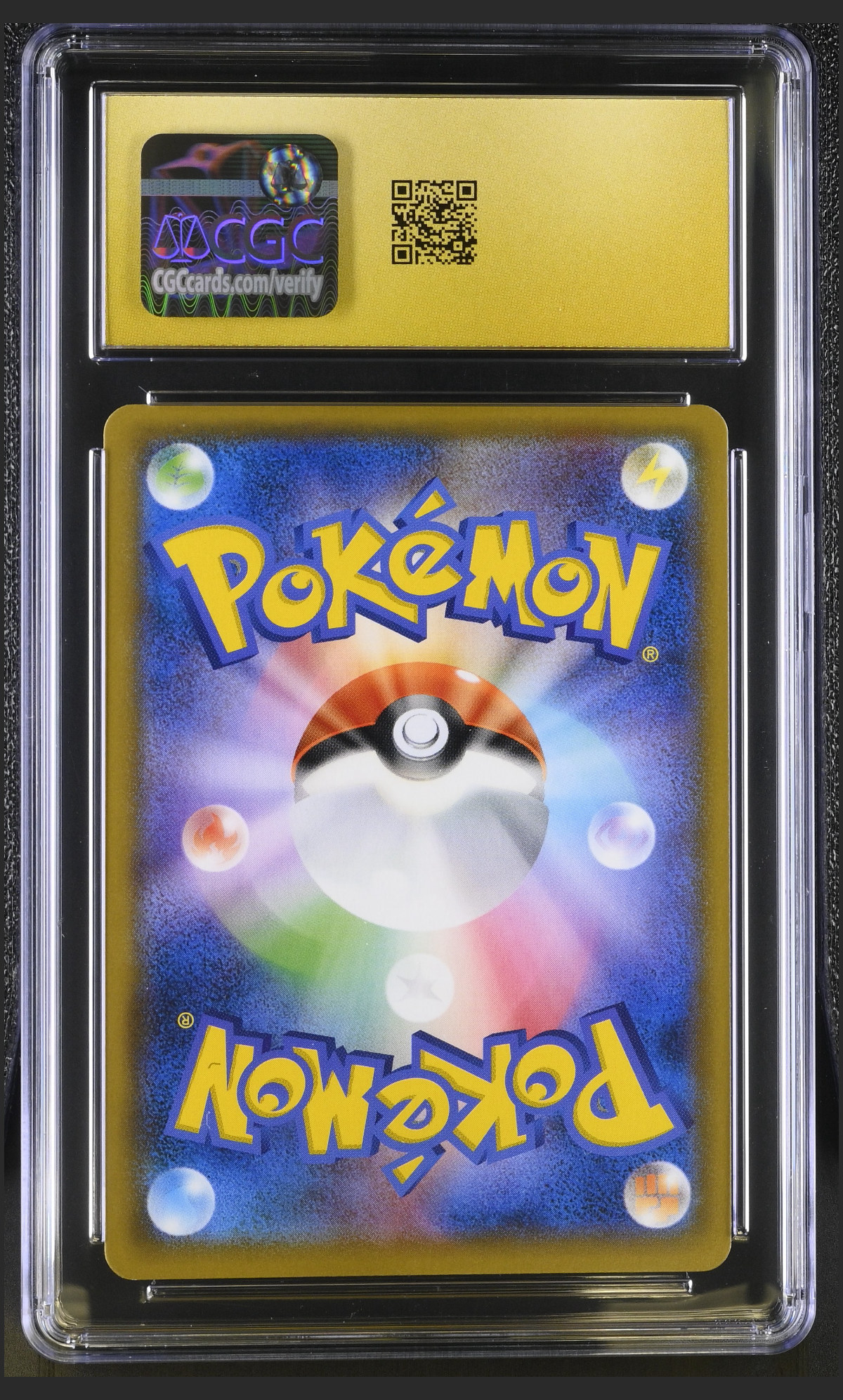 Alolan Raichu 010/054 — slab rear, certification 6164678162