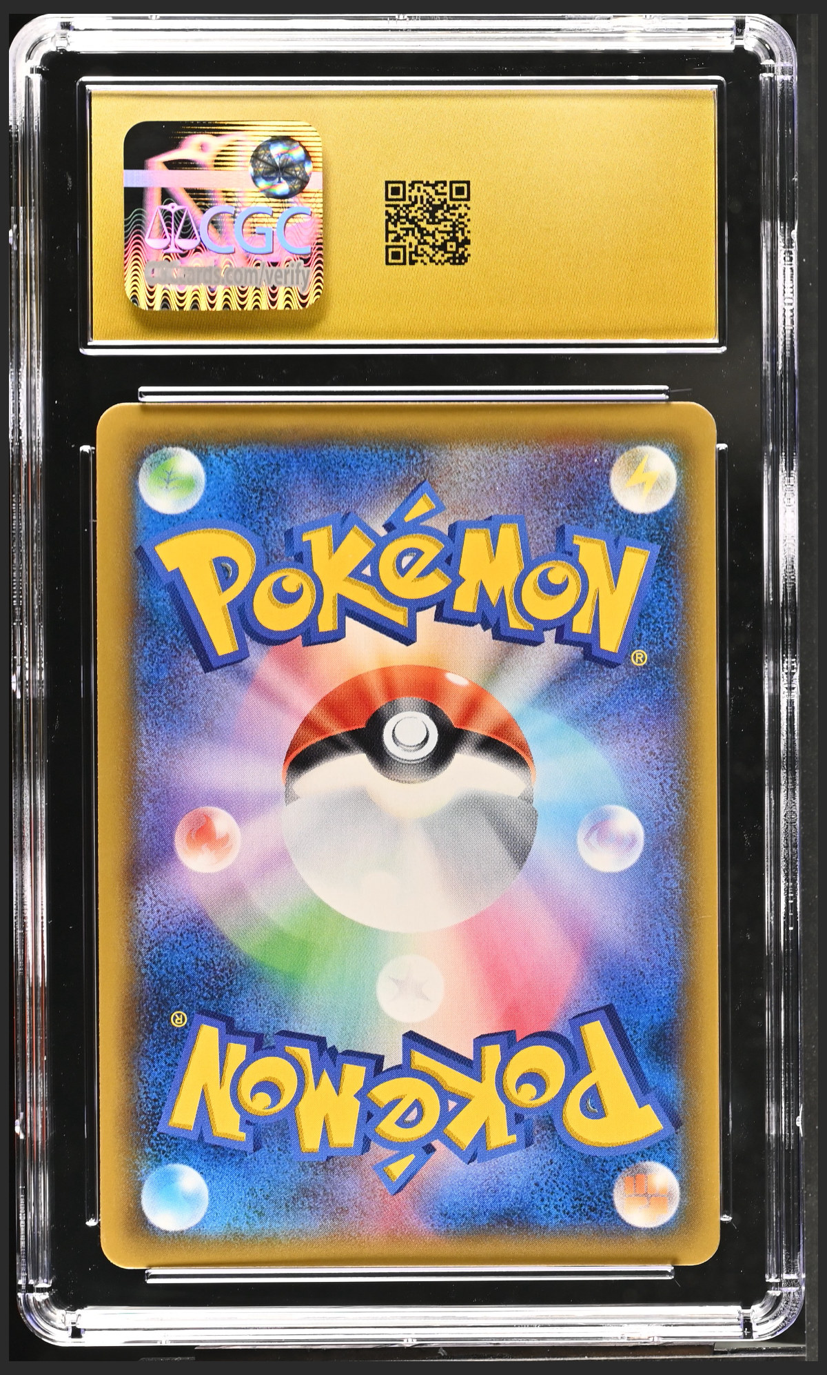 Charizard 013/095 — slab rear, certification 6164680118