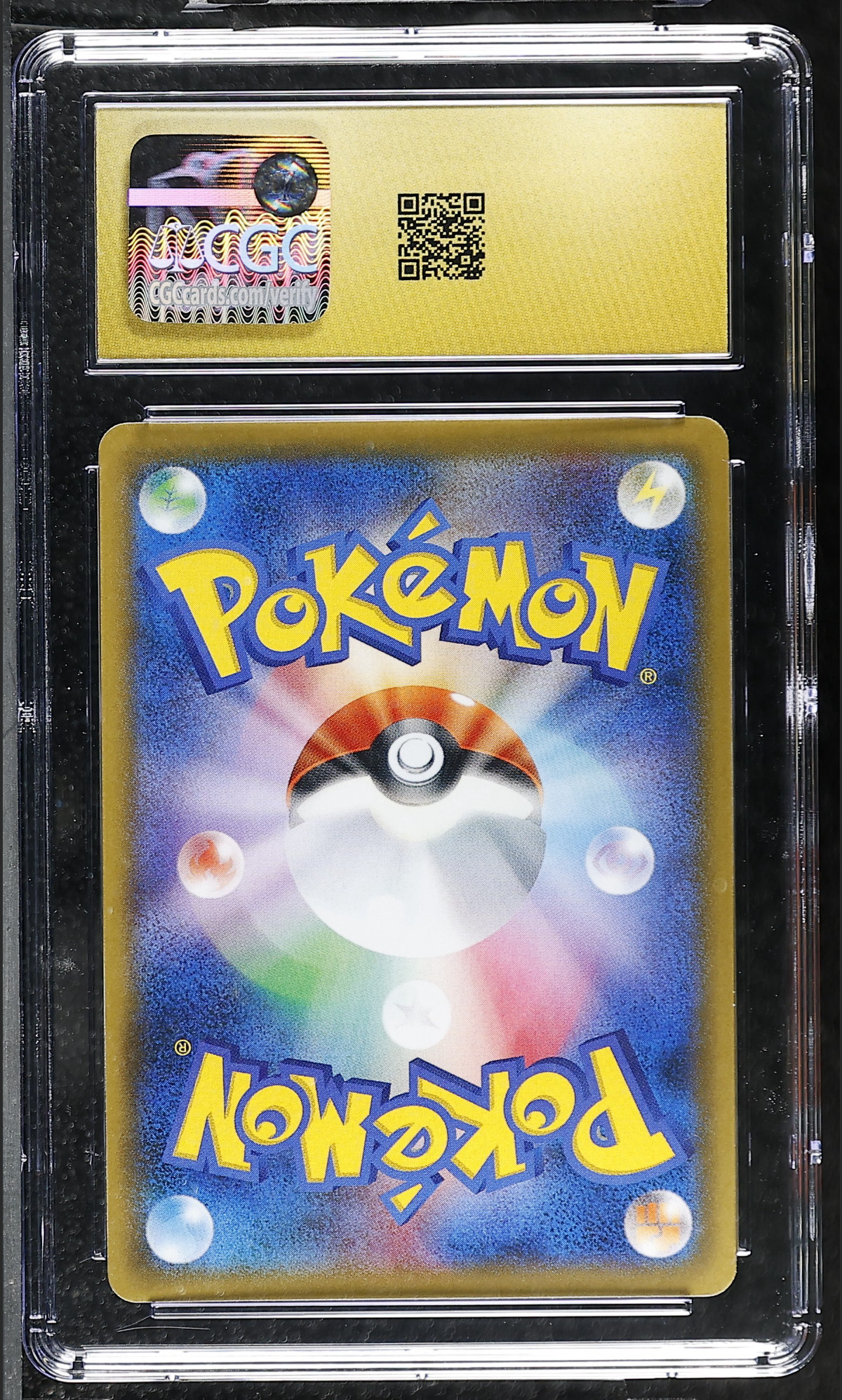 Typhlosion 019/095 — slab rear, certification 6164780049