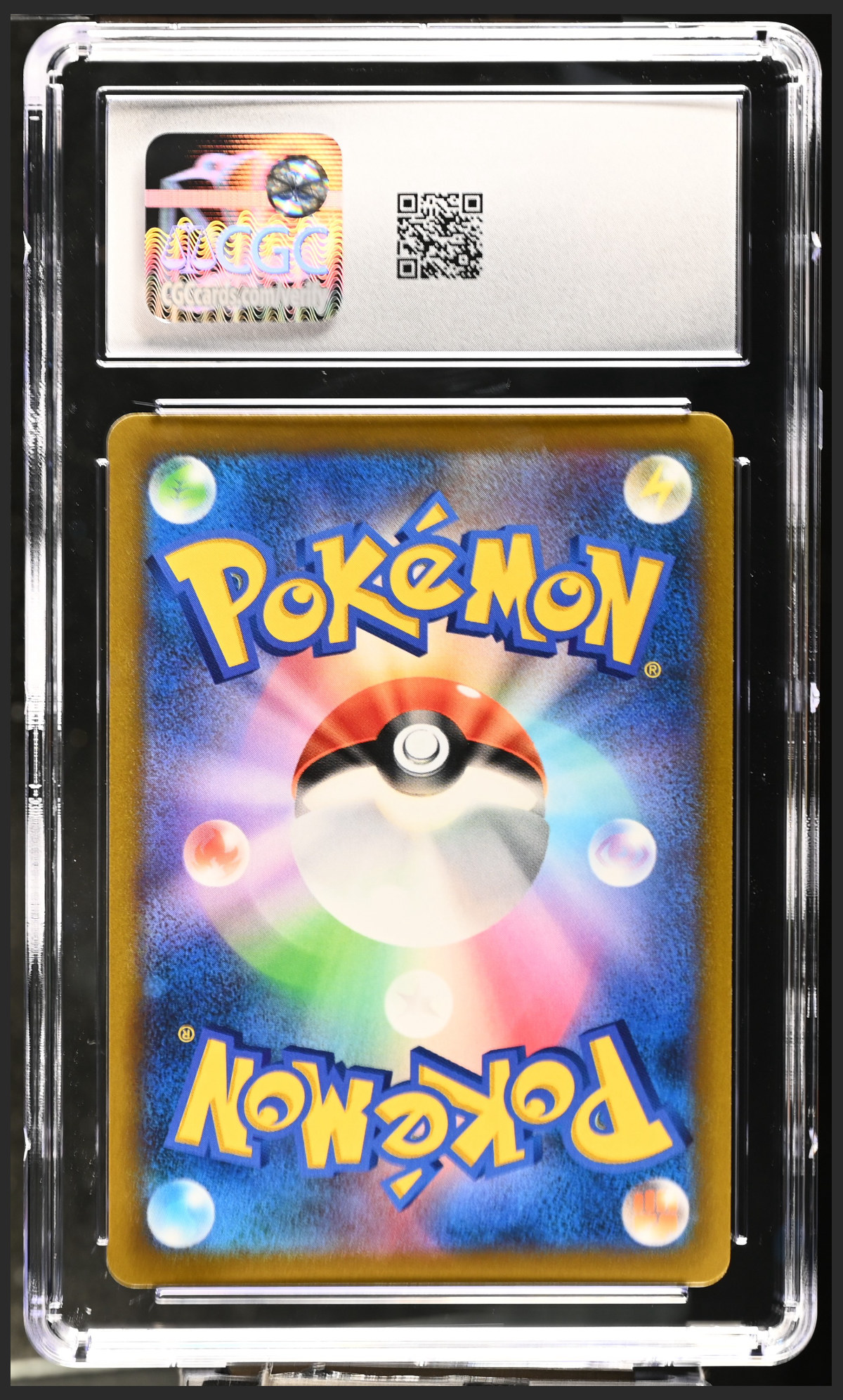 Charizard VSTAR 015/100 — slab rear, certification 6164782295