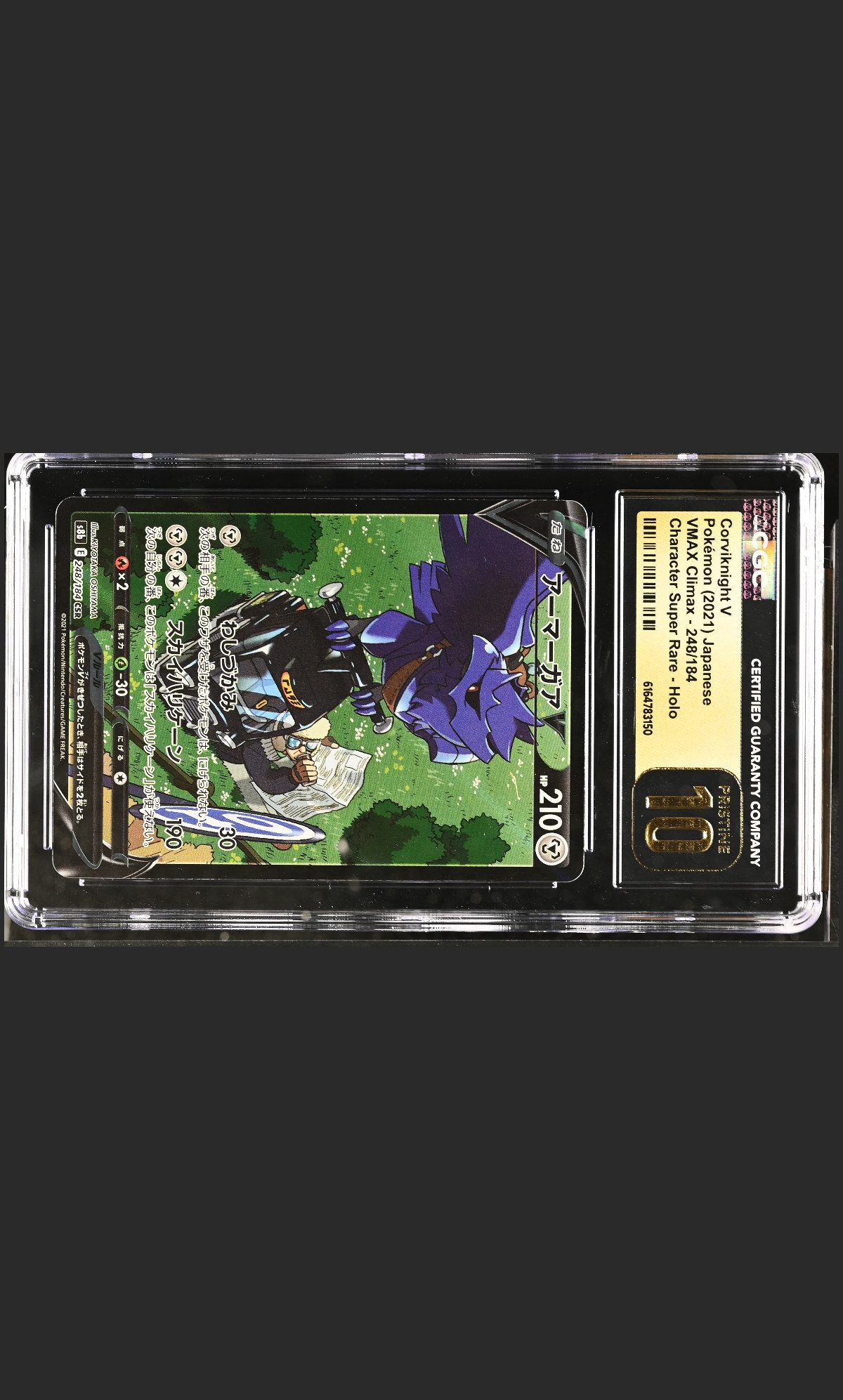 Corviknight V 248/184 certified slab