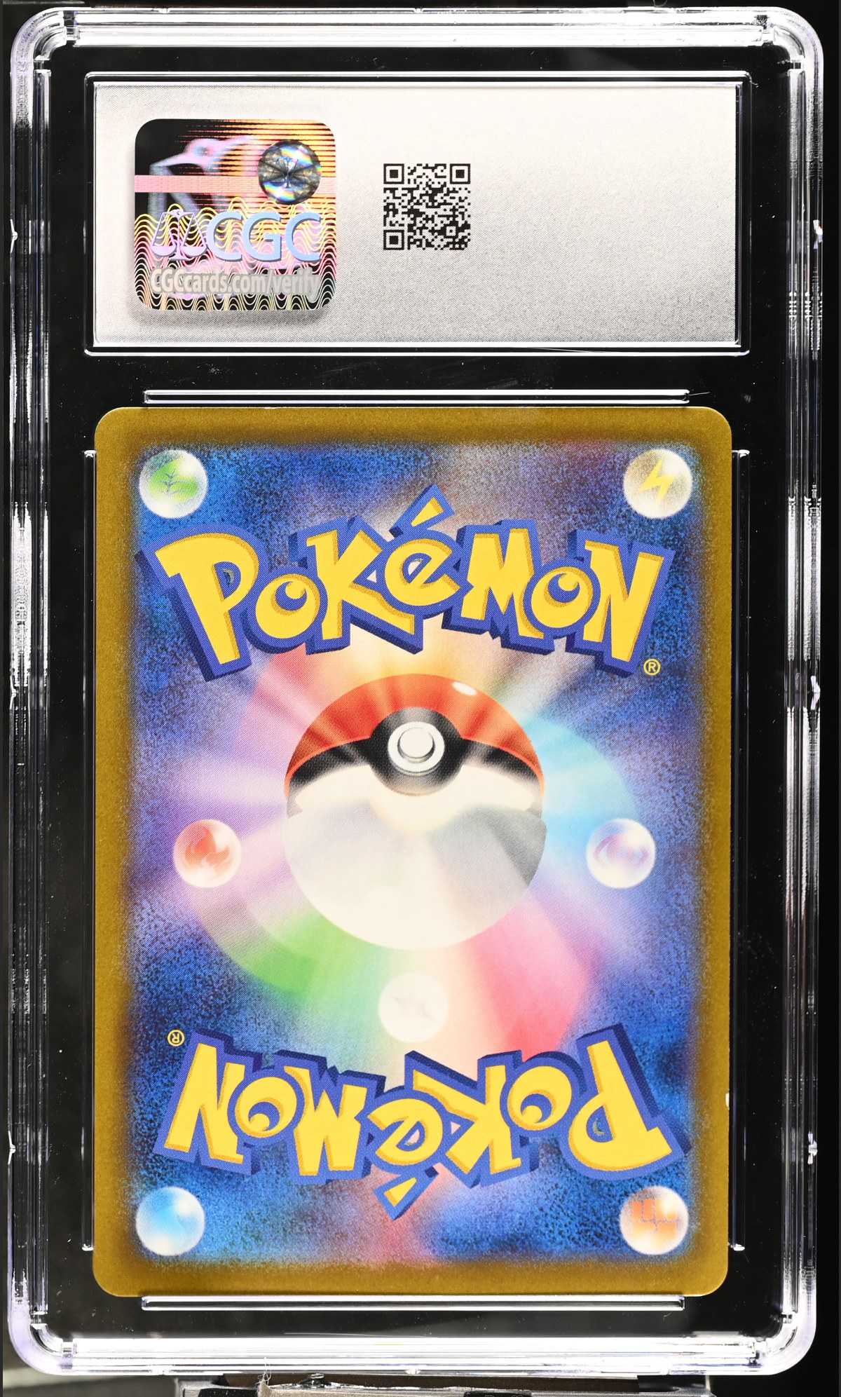 Team Rocket's Mimikyu 205/193 — slab rear, certification 6164785201