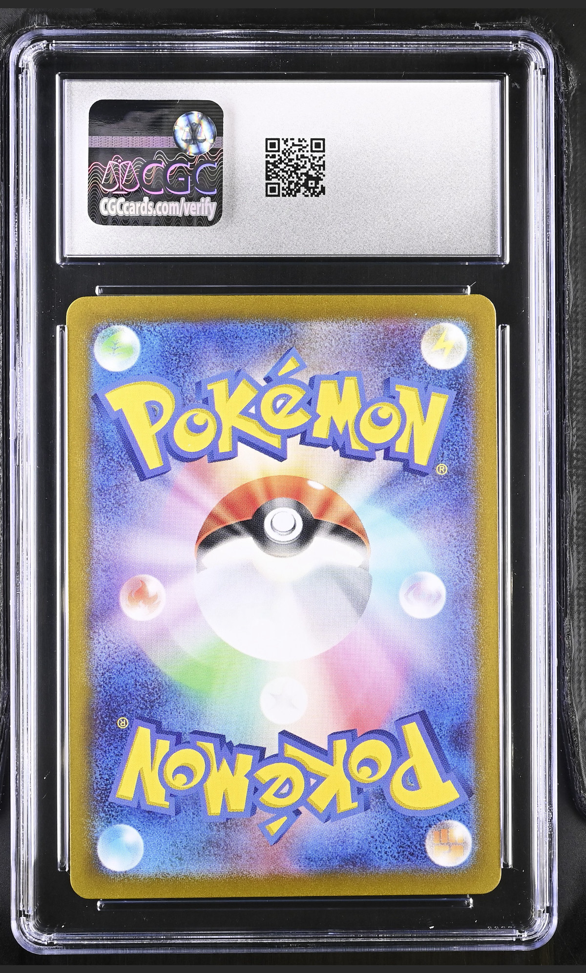 Zeraora 109/102 — slab rear, certification 6164796246