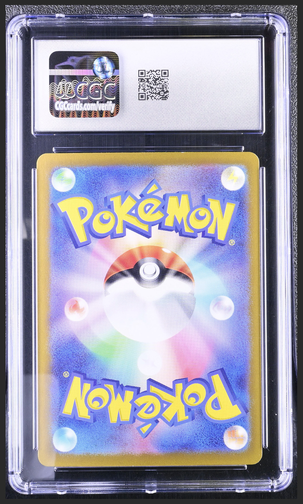 Umbreon 092/187 — slab rear, certification 6164968060