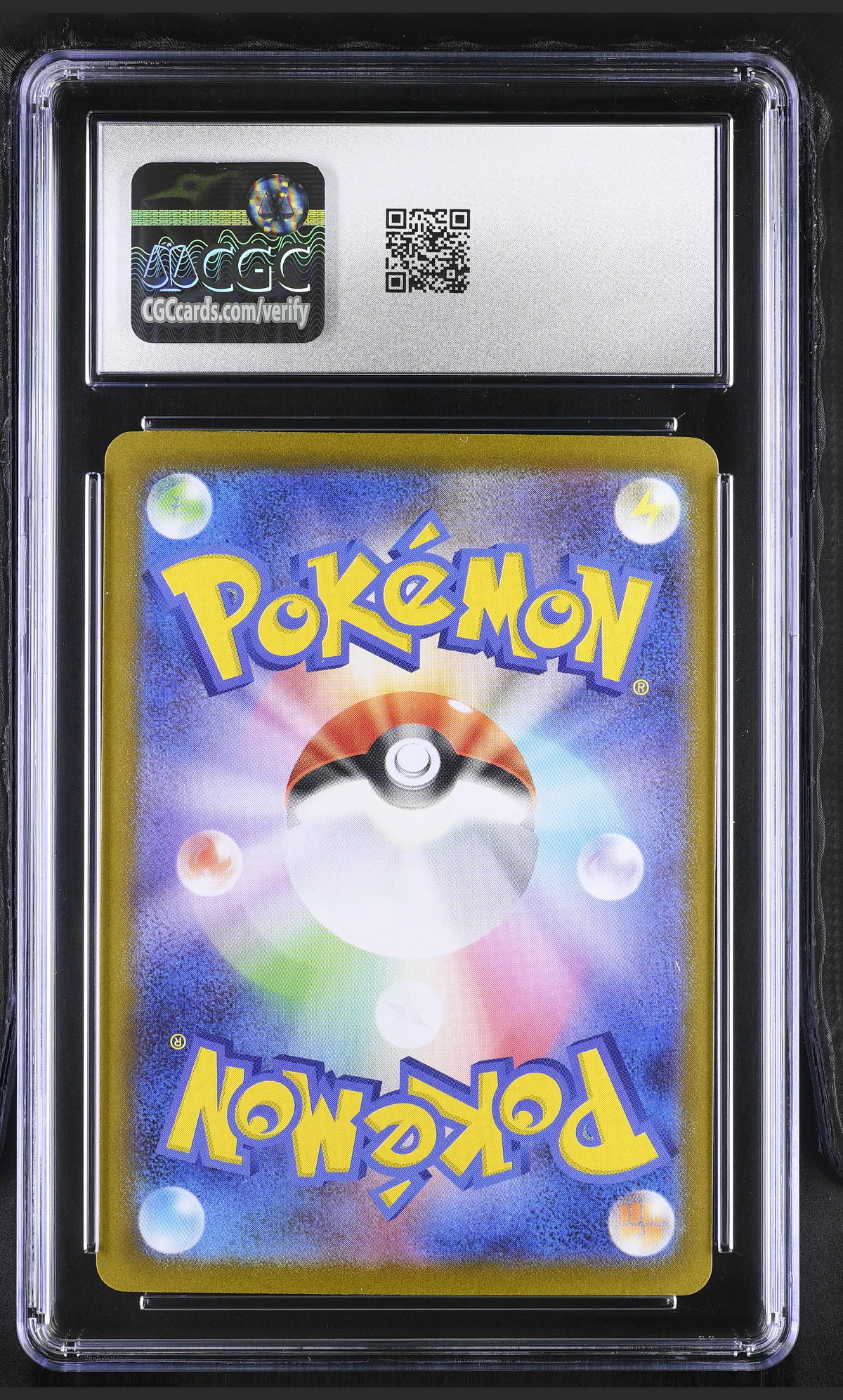 Mega Gengar ex 003/021 — slab rear, certification 6164972281