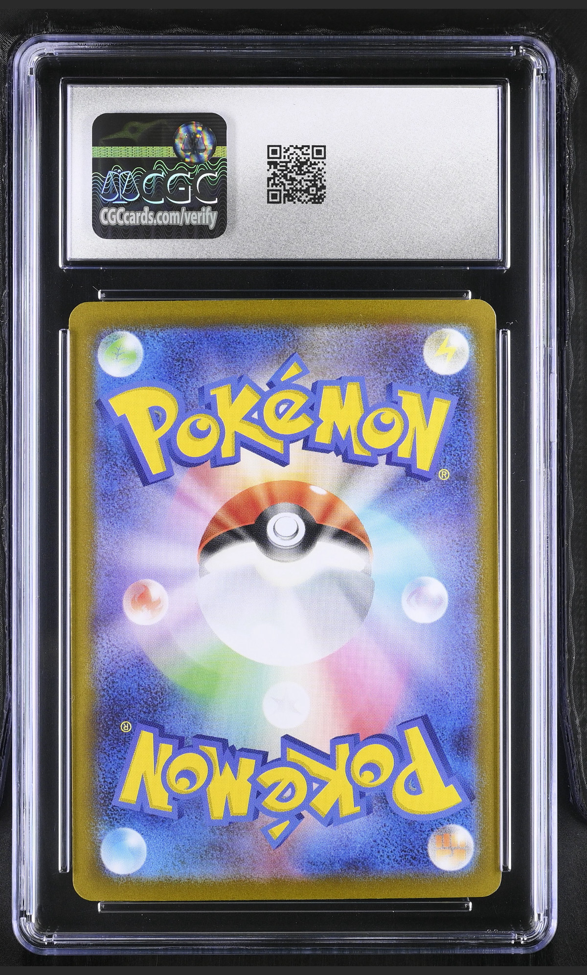 Mega Gengar ex 003/021 — slab rear, certification 6164972282
