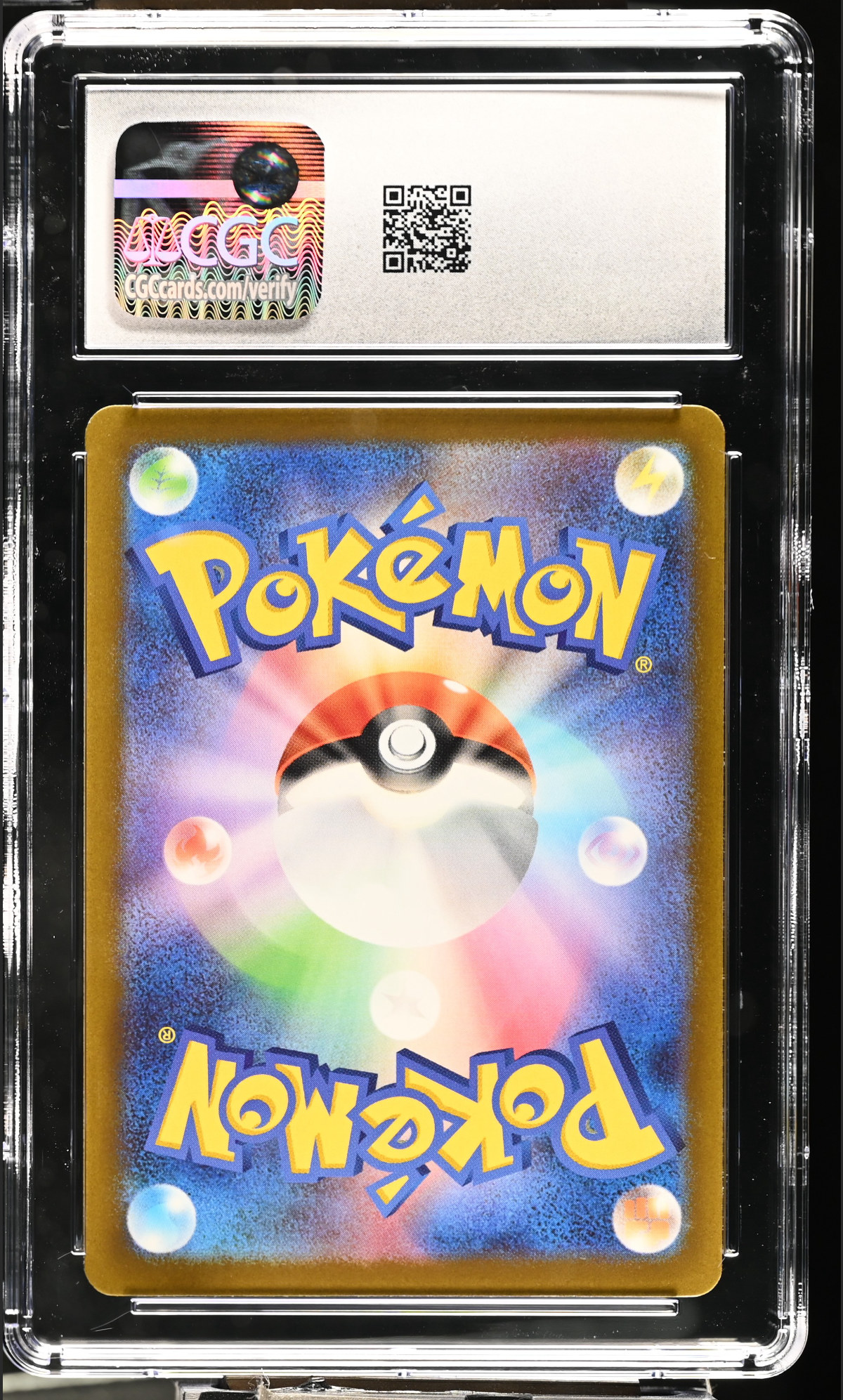Mega Charizard X ex 223/193 — slab rear, certification 6164975044