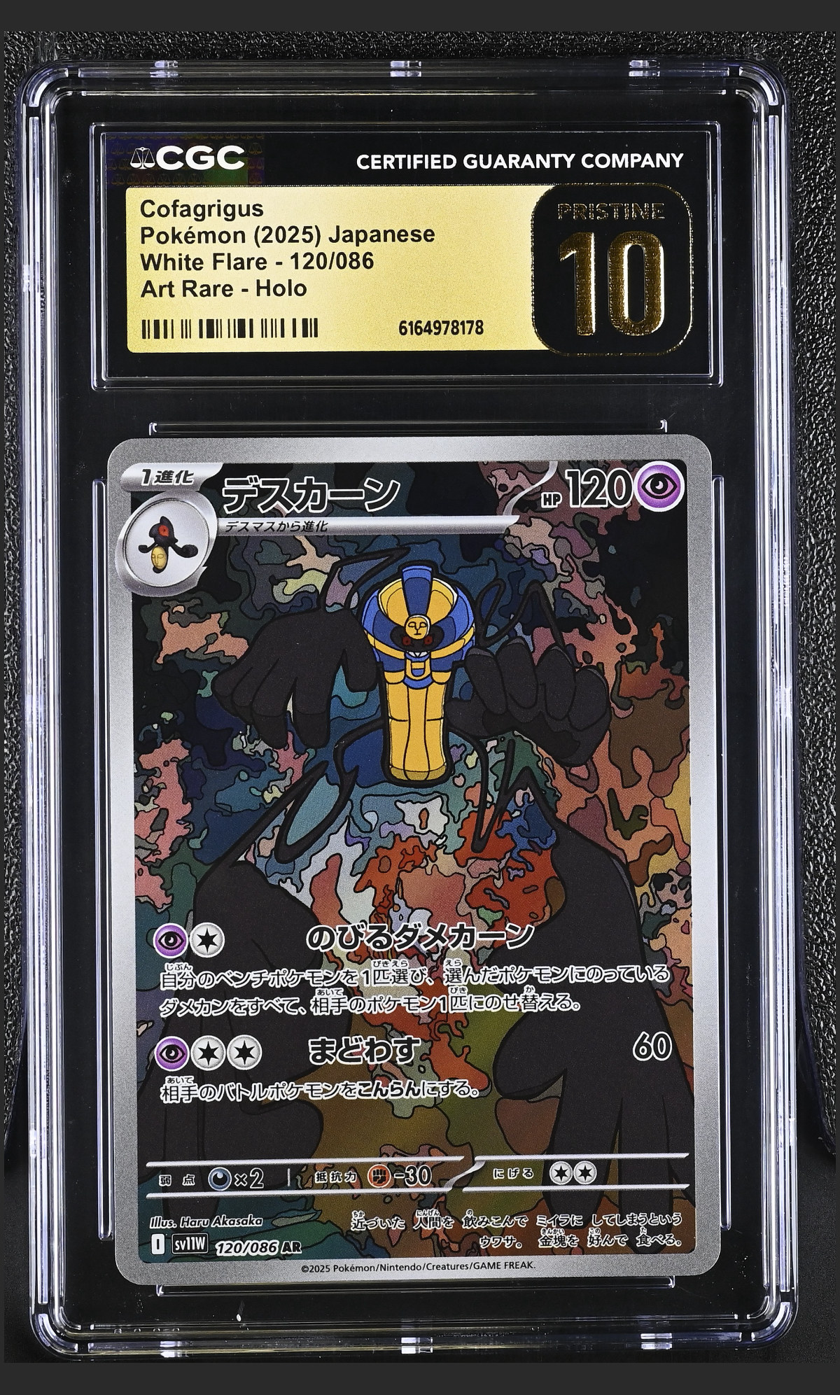 Cofagrigus 120/086 certified slab
