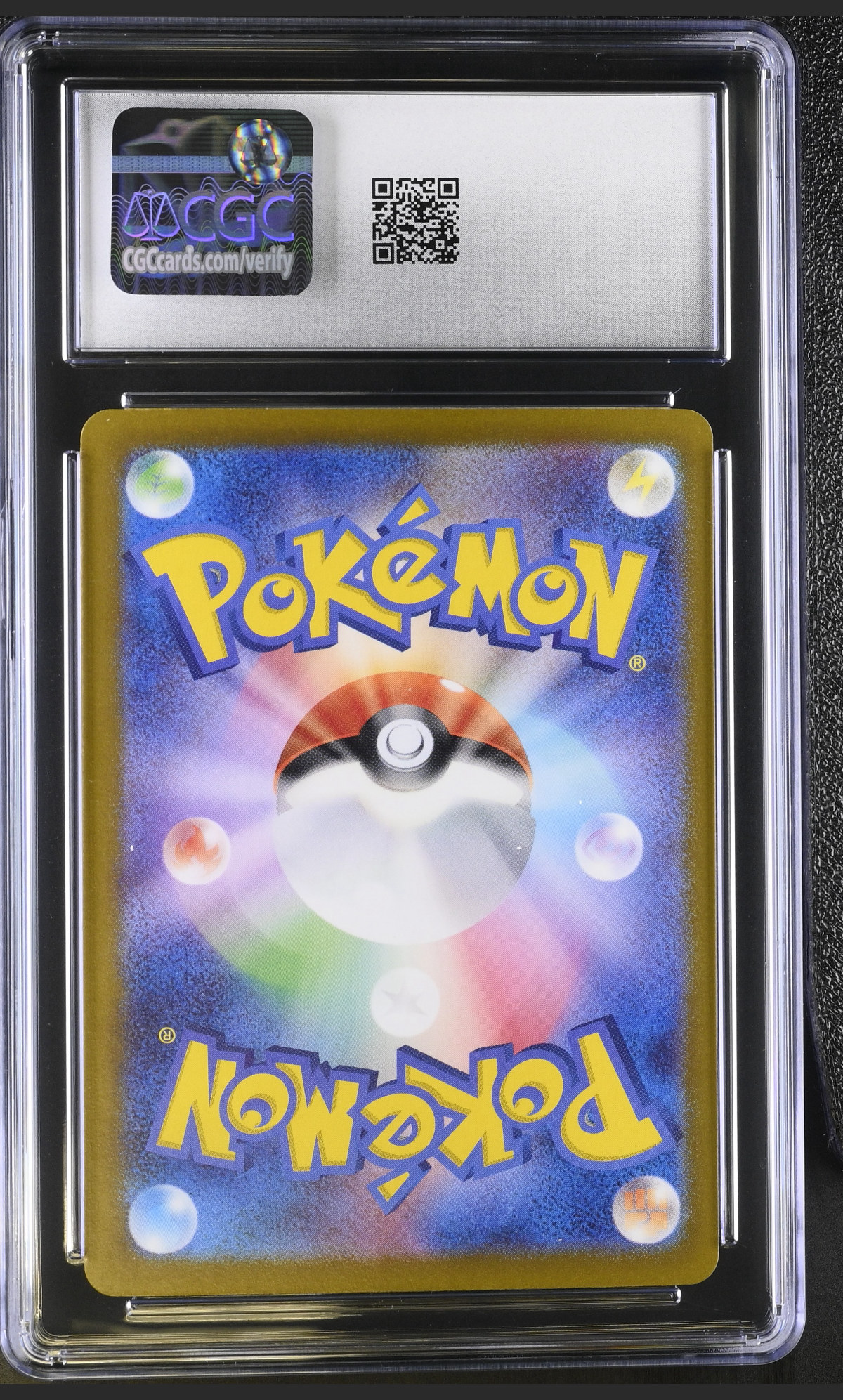 Charizard ex 115/190 — slab rear, certification 6164980264