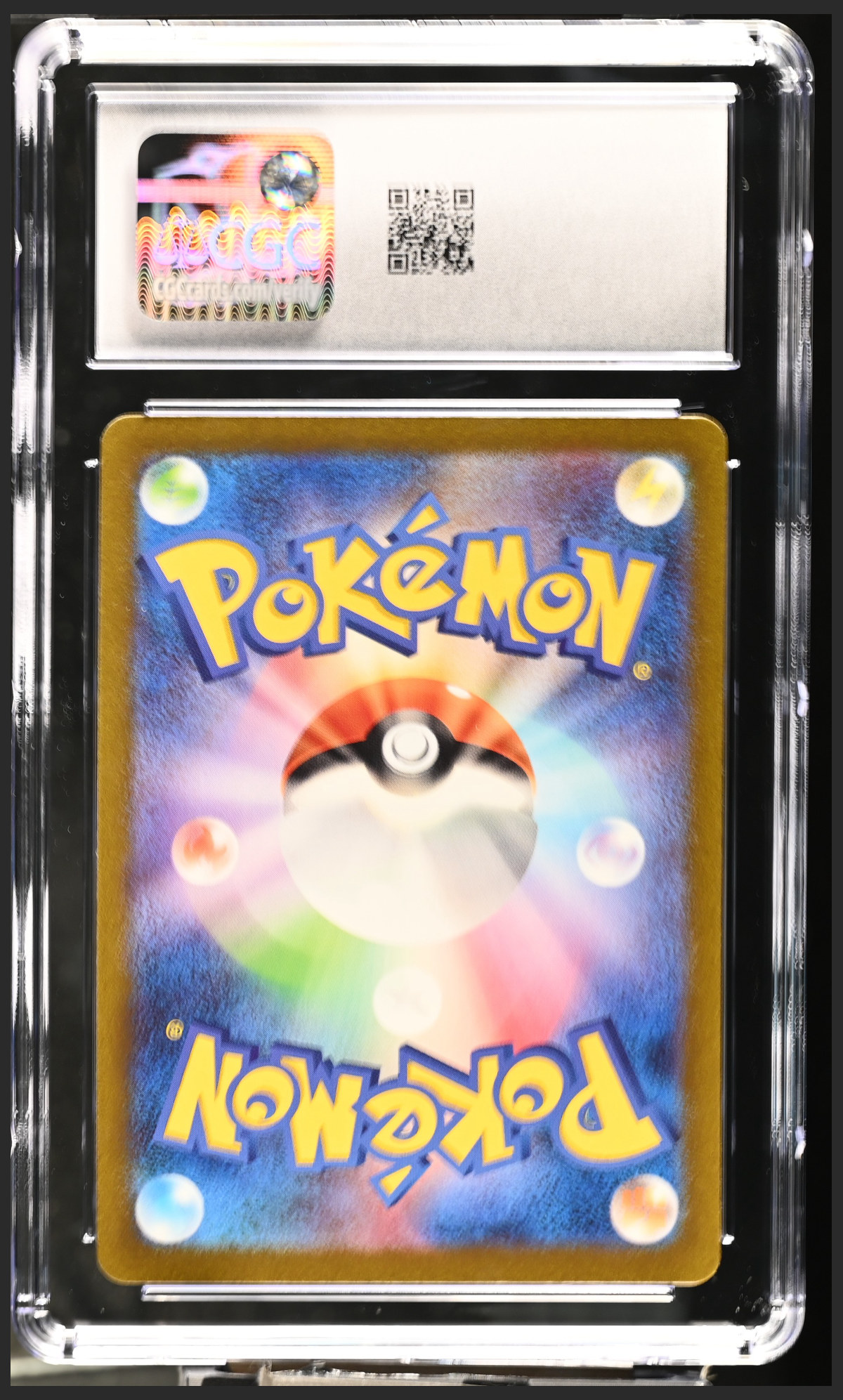 Articuno 144/165 — slab rear, certification 6164983118