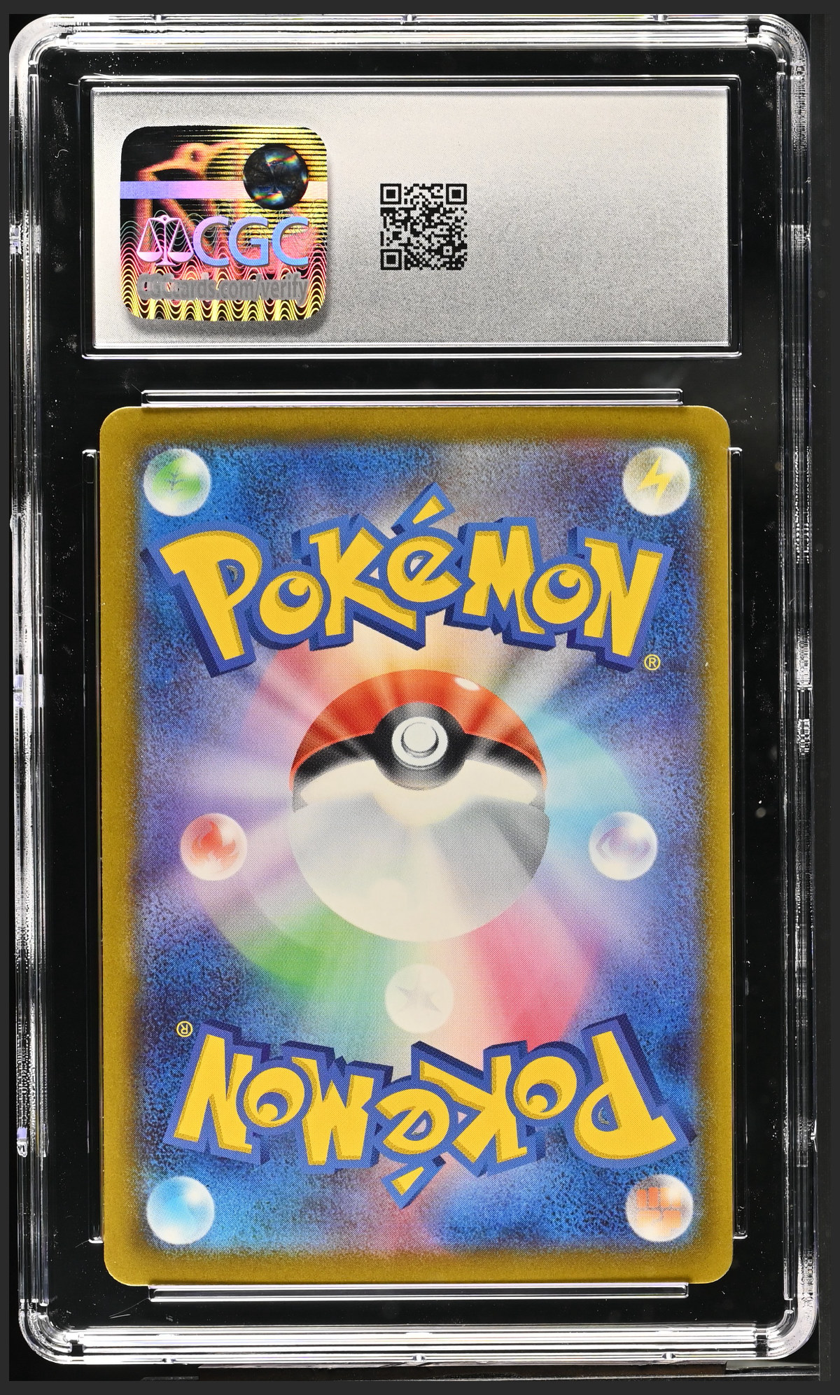 Mega Charizard X ex 223/193 — slab rear, certification 6165013291