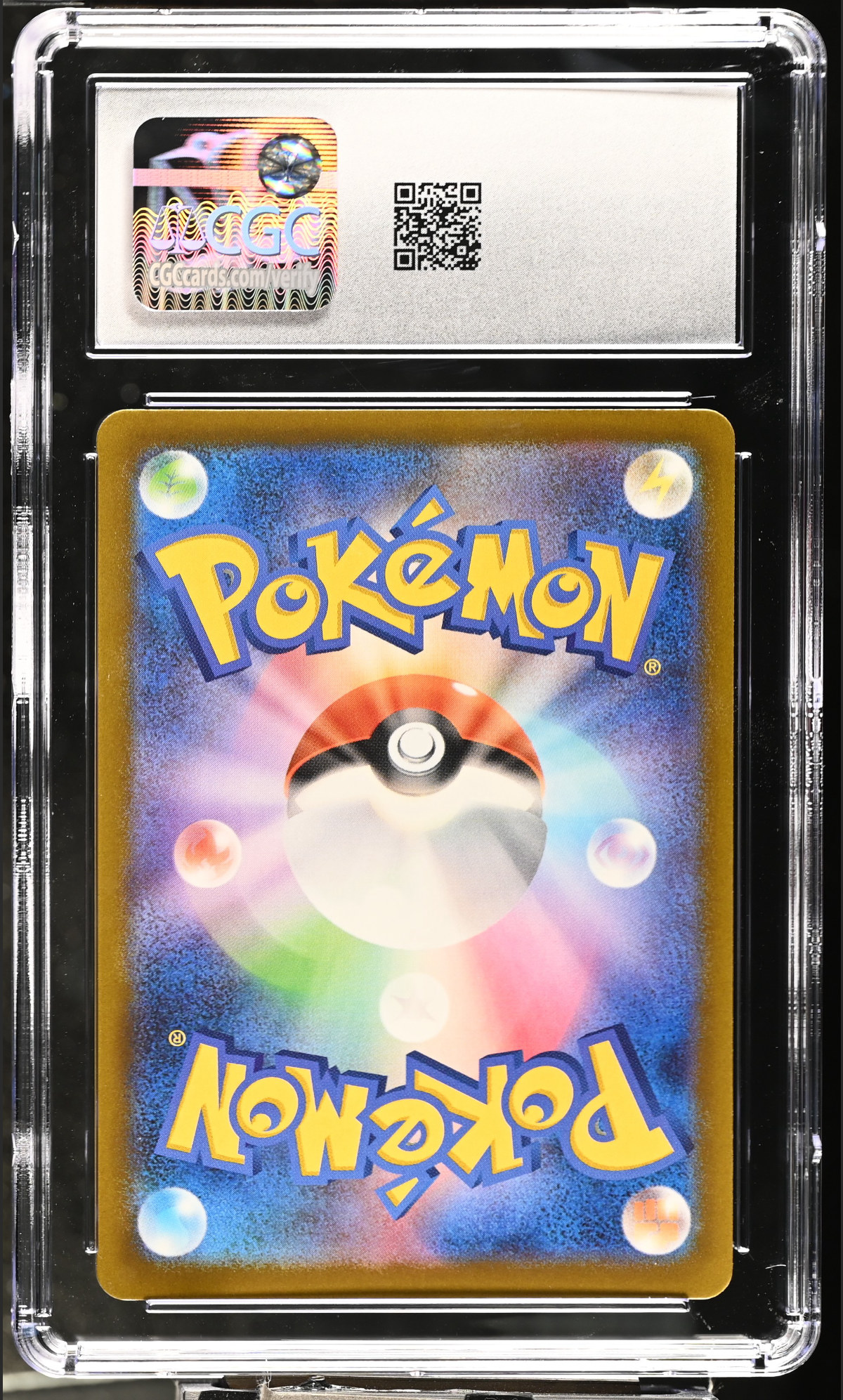 Cynthia's Spiritomb 208/193 — slab rear, certification 6165016128