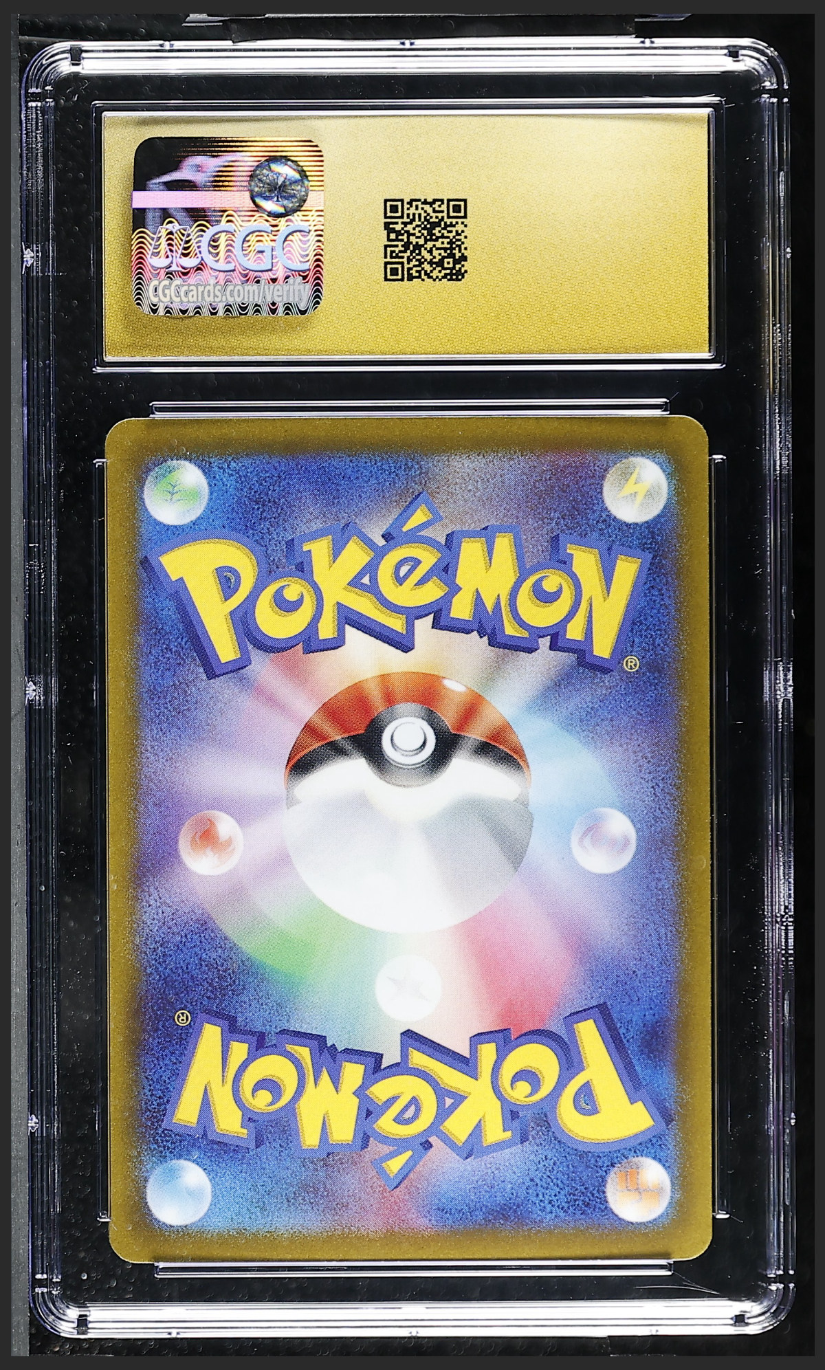 Gengar 048/172 — slab rear, certification 6165024222