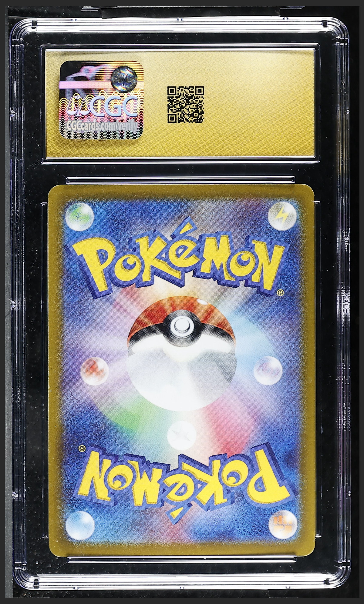 Gengar 048/172 — slab rear, certification 6165024289
