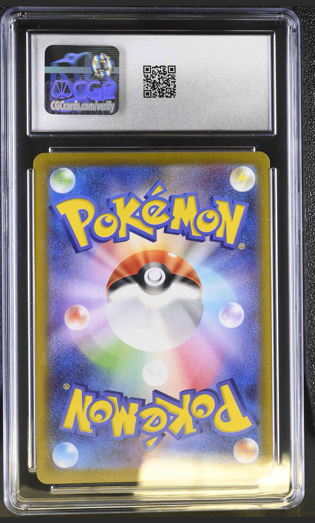 Jolteon 193/184 — slab rear, certification 6165025186