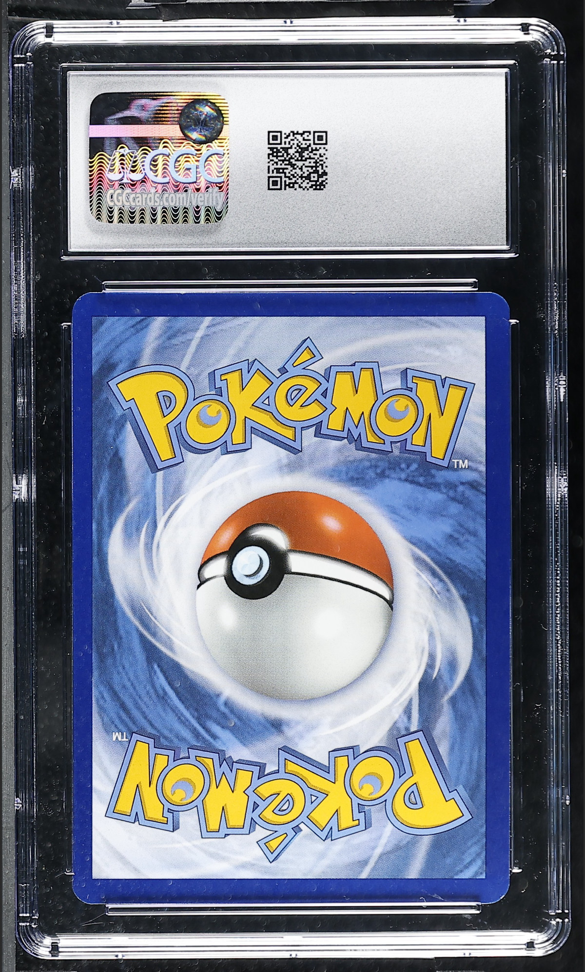 Glaceon V 038/159 — slab rear, certification 6166238266