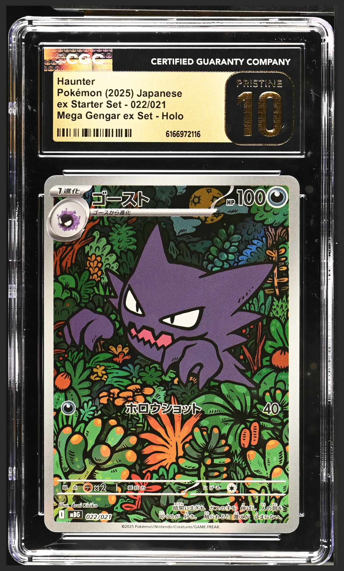 Haunter 022/021 — the exact copy offered for sale