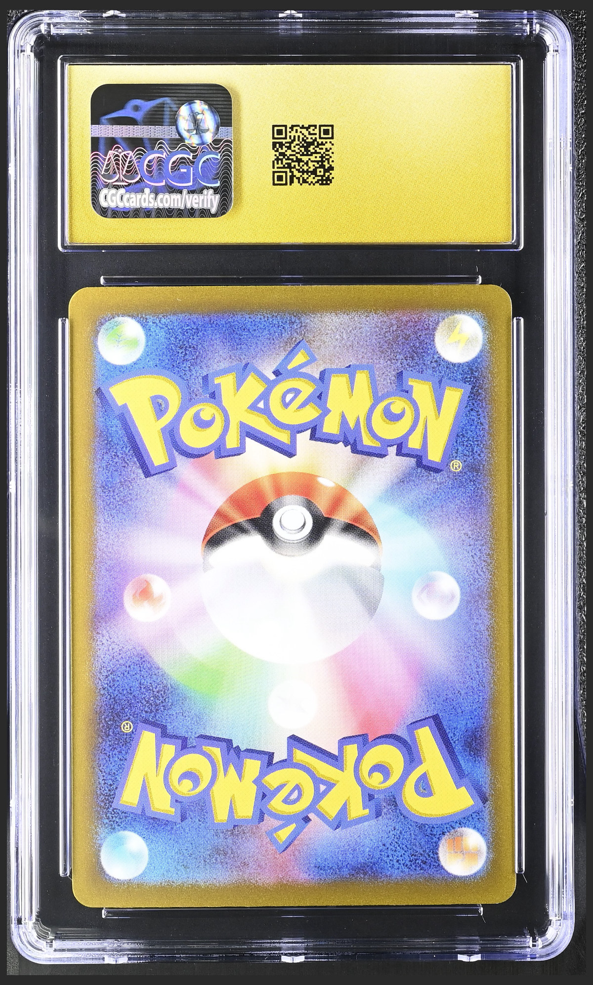 Gengar ex 047/071 — slab rear, certification 6166975040