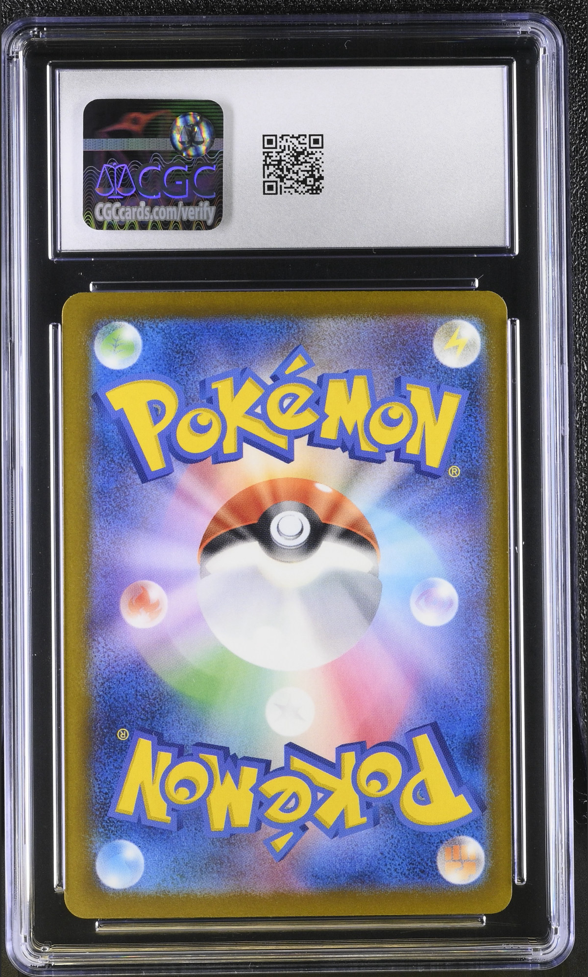 Mega Charizard X ex 223/193 — slab rear, certification 6167498156