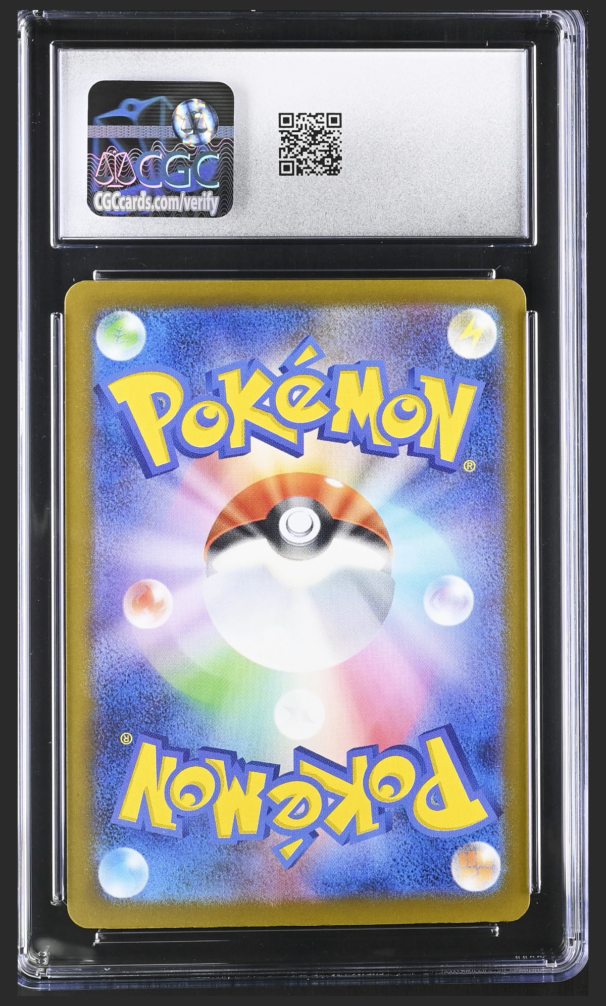 Mega Charizard X ex 223/193 — slab rear, certification 6167609105