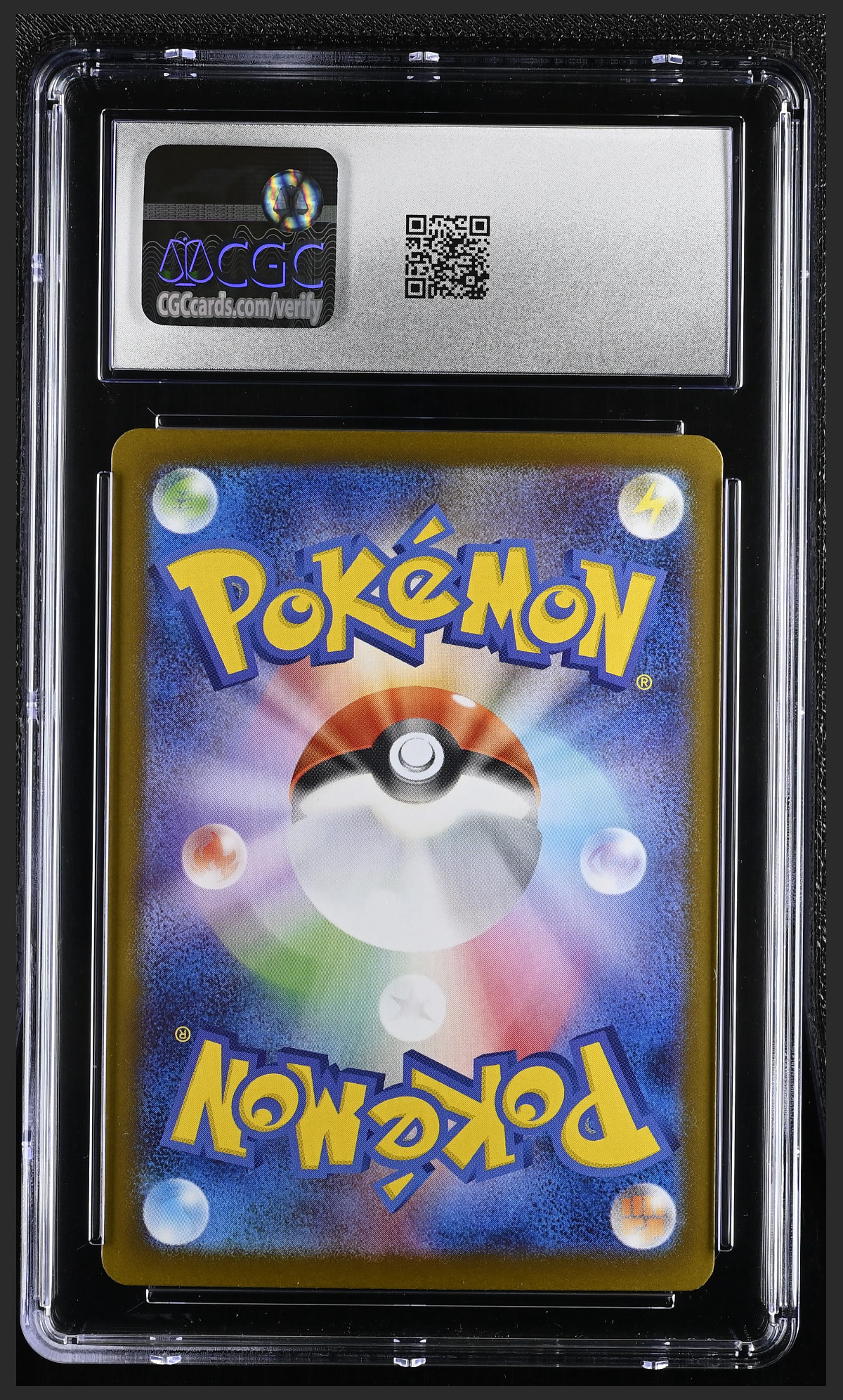 Mega Charizard X ex 094/080 — slab rear, certification 6167629062