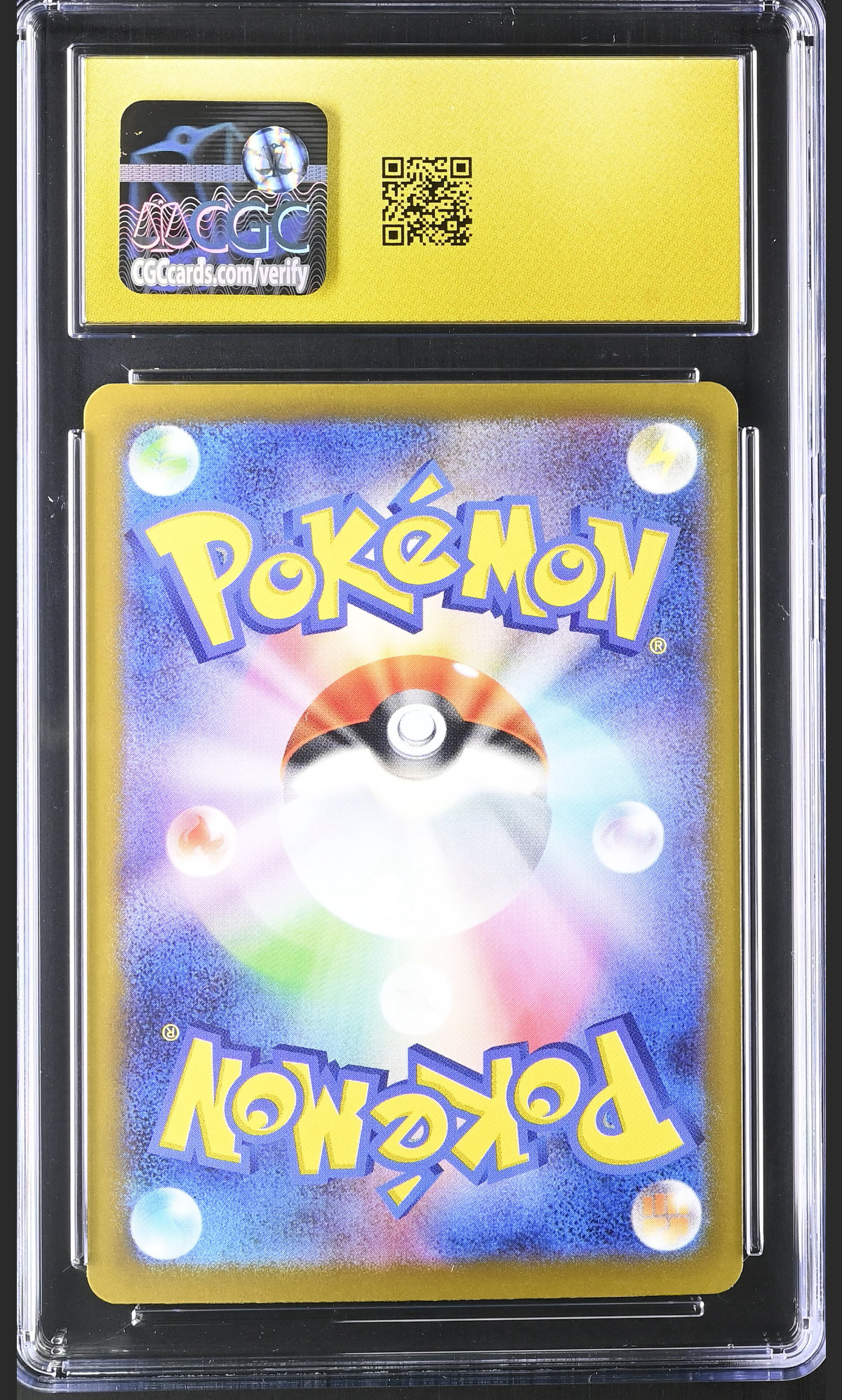Mega Charizard X ex 223/193 — slab rear, certification 6167630028