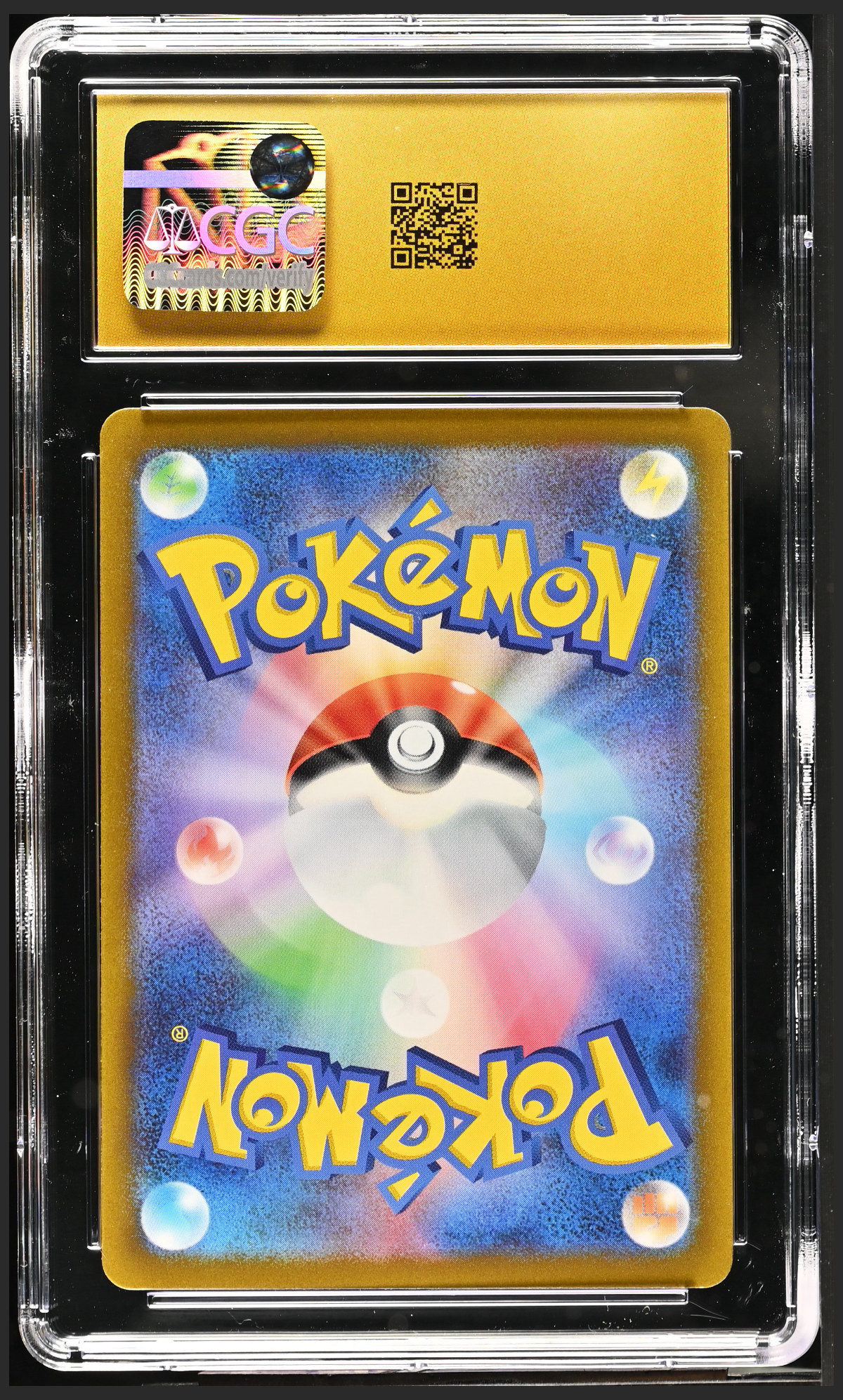 Charizard VSTAR 014/172 — slab rear, certification 6167656024