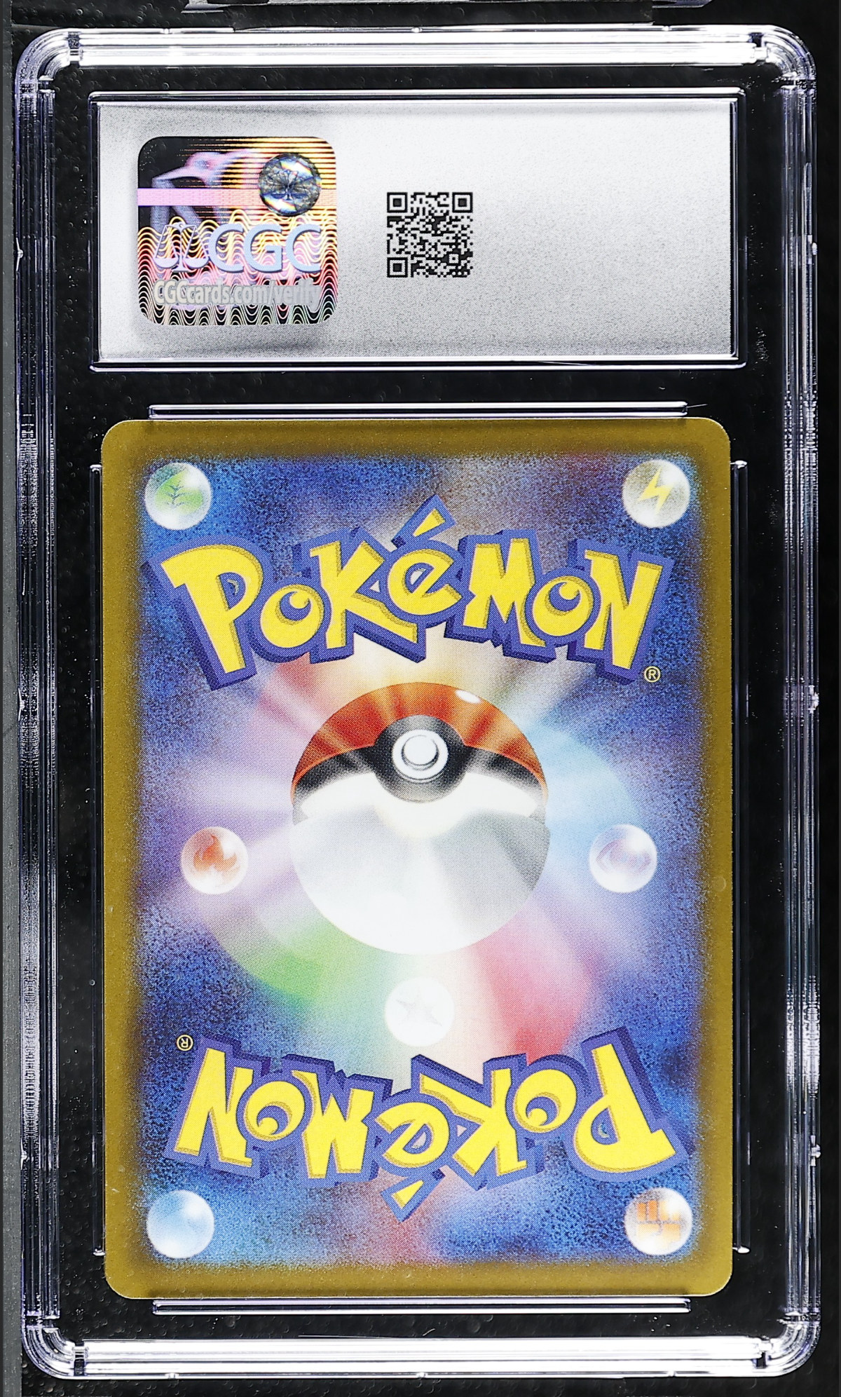 Gengar 049/080 — slab rear, certification 6168167172
