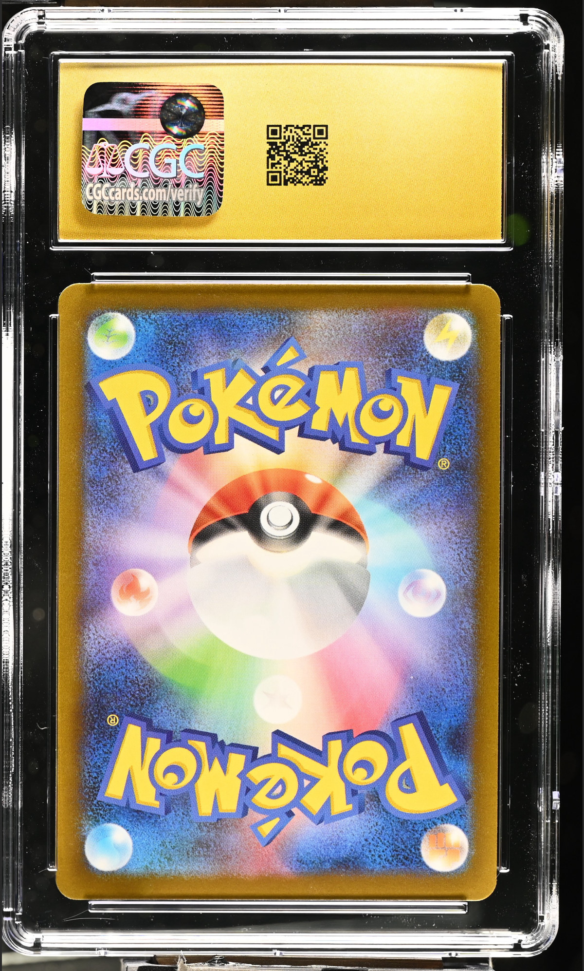 Gengar 049/080 — slab rear, certification 6168173275