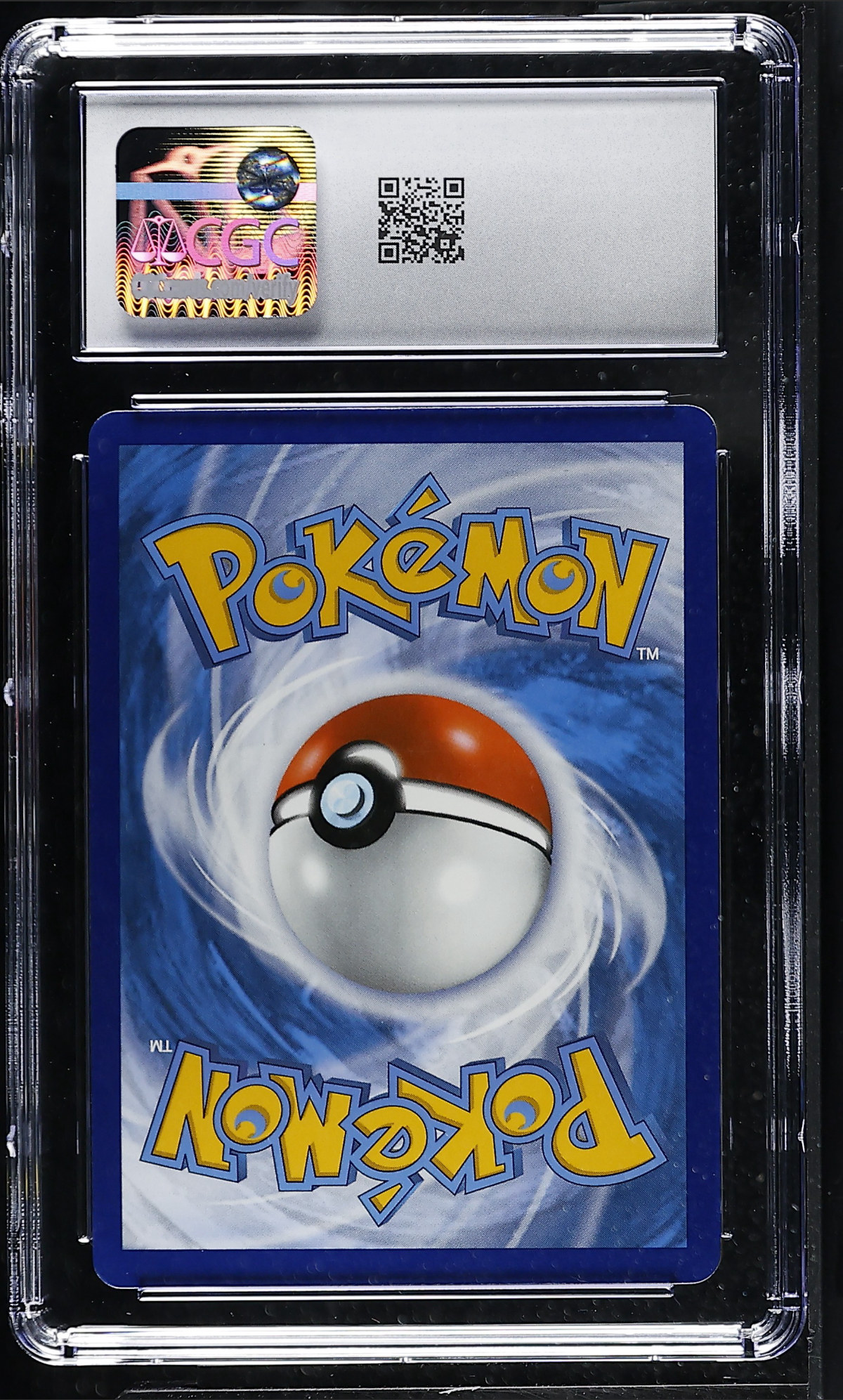 Radiant Greninja 046/189 — slab rear, certification 6171076064