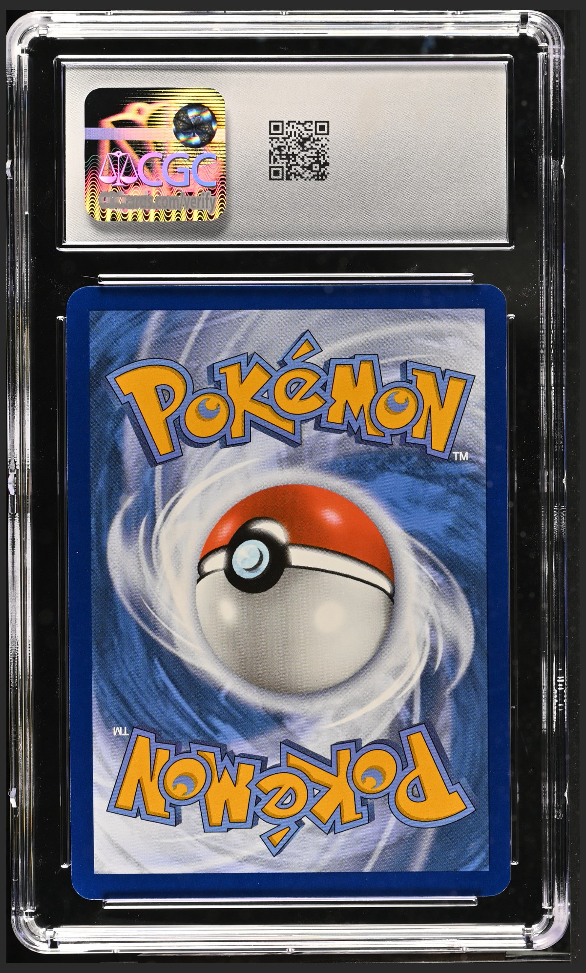 Pikachu 008/034 — slab rear, certification 6171086012