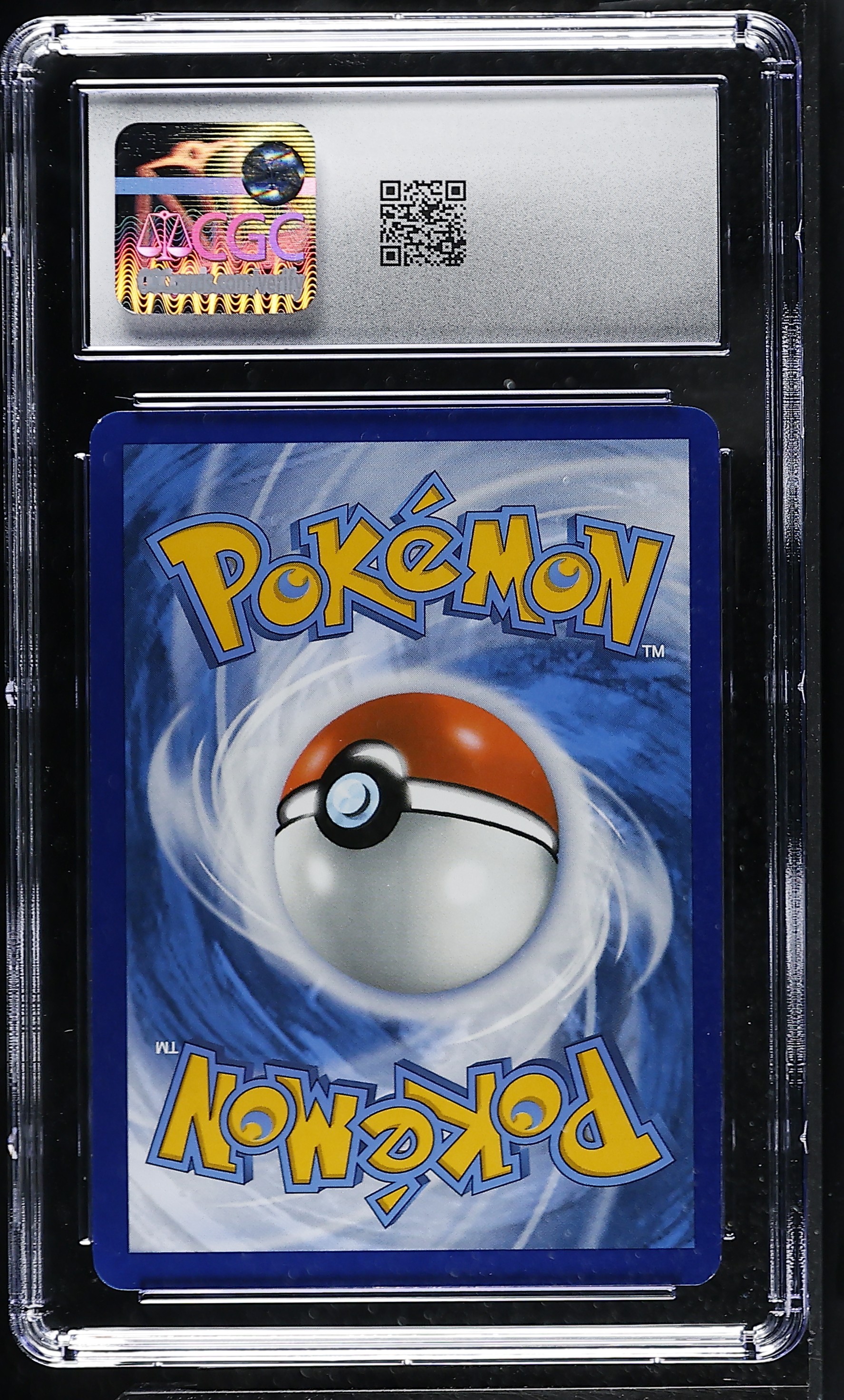 Rayquaza VMAX 101/159 — slab rear, certification 6171088105