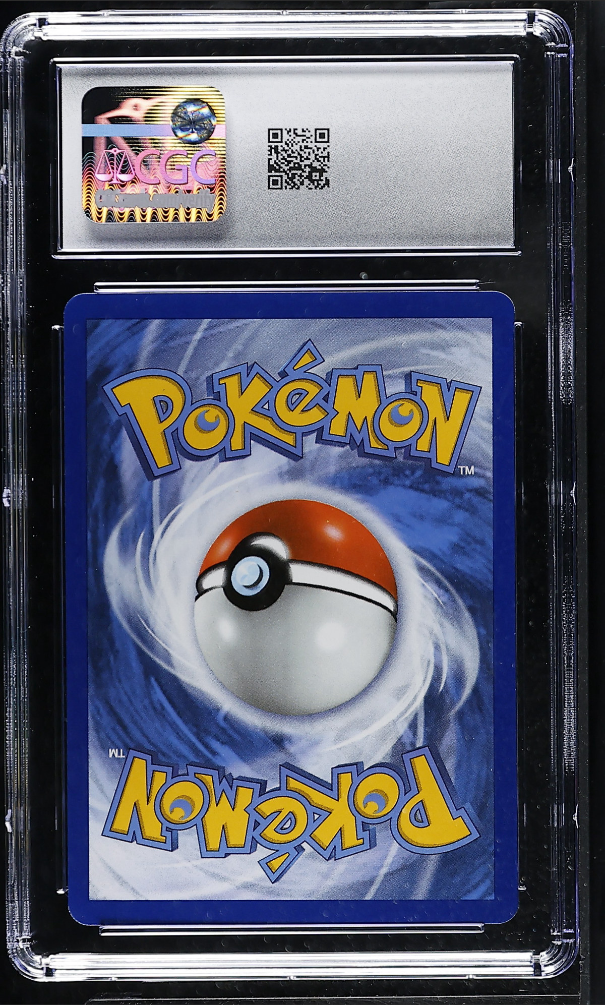 Surfing Pikachu V 008/025 — slab rear, certification 6171088202