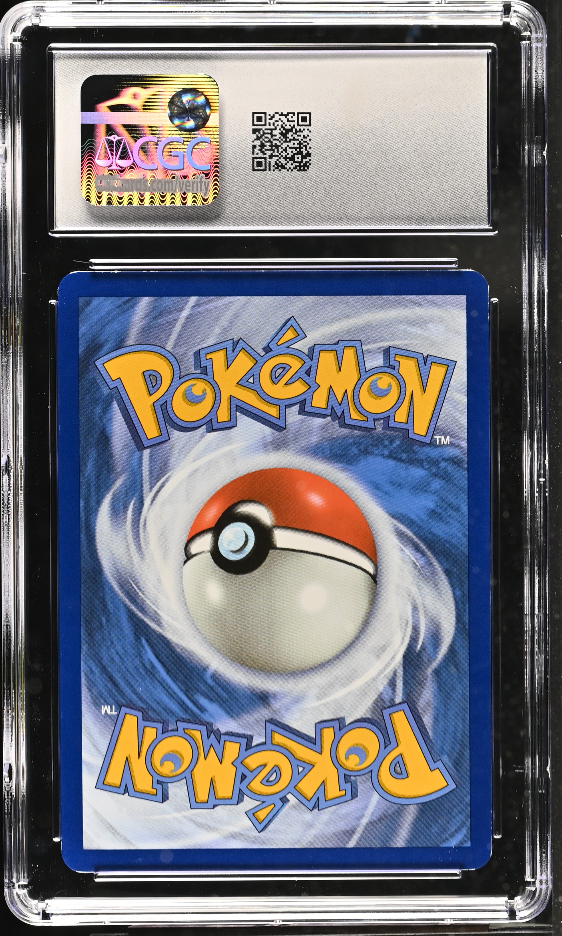 Pikachu V SWSH143 — slab rear, certification 6173127290