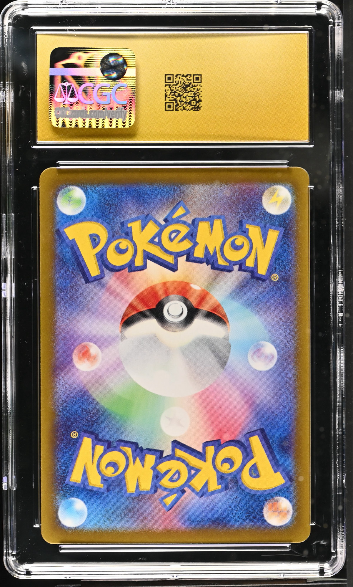 Rotom V 103/100 — slab rear, certification 6173495108