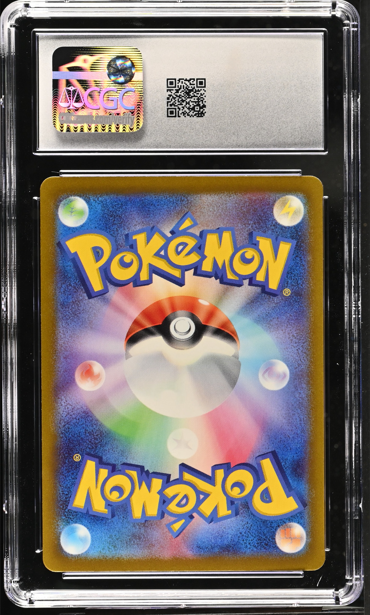 Charizard ex 115/190 — slab rear, certification 6173502067
