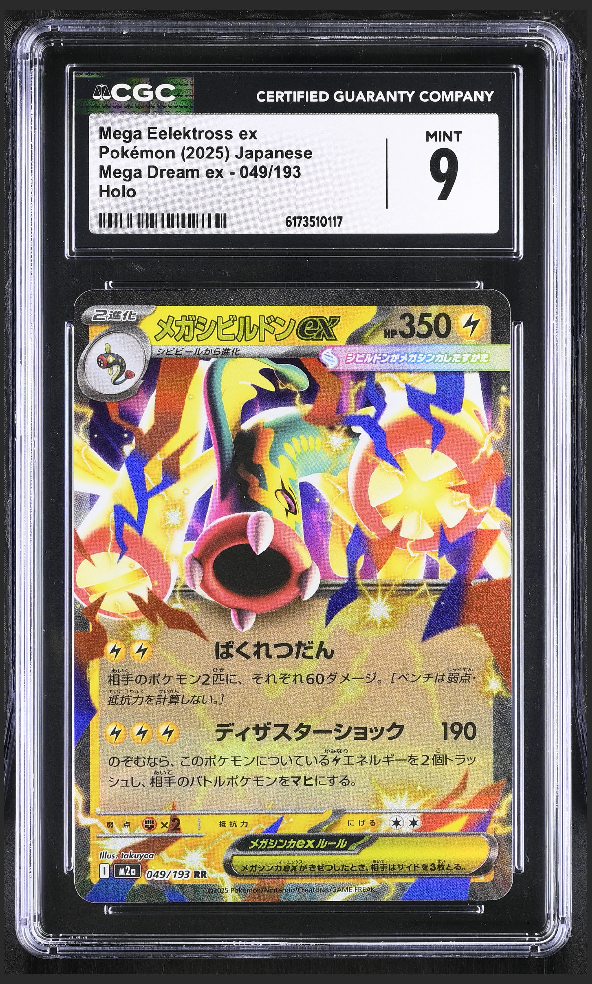 Mega Eelektross ex 049/193 certified slab
