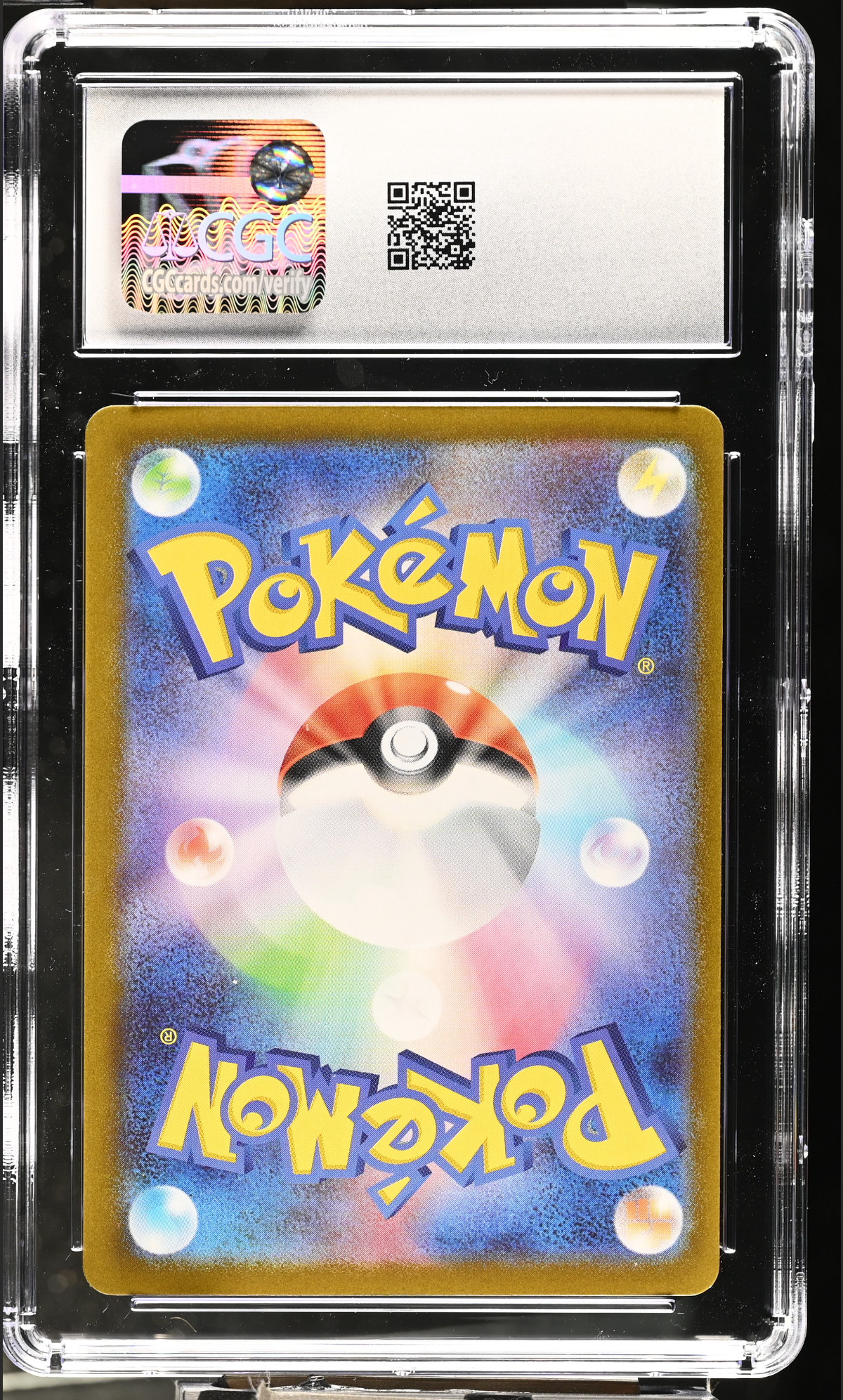 Mega Gengar ex 003/021 — slab rear, certification 6176781300